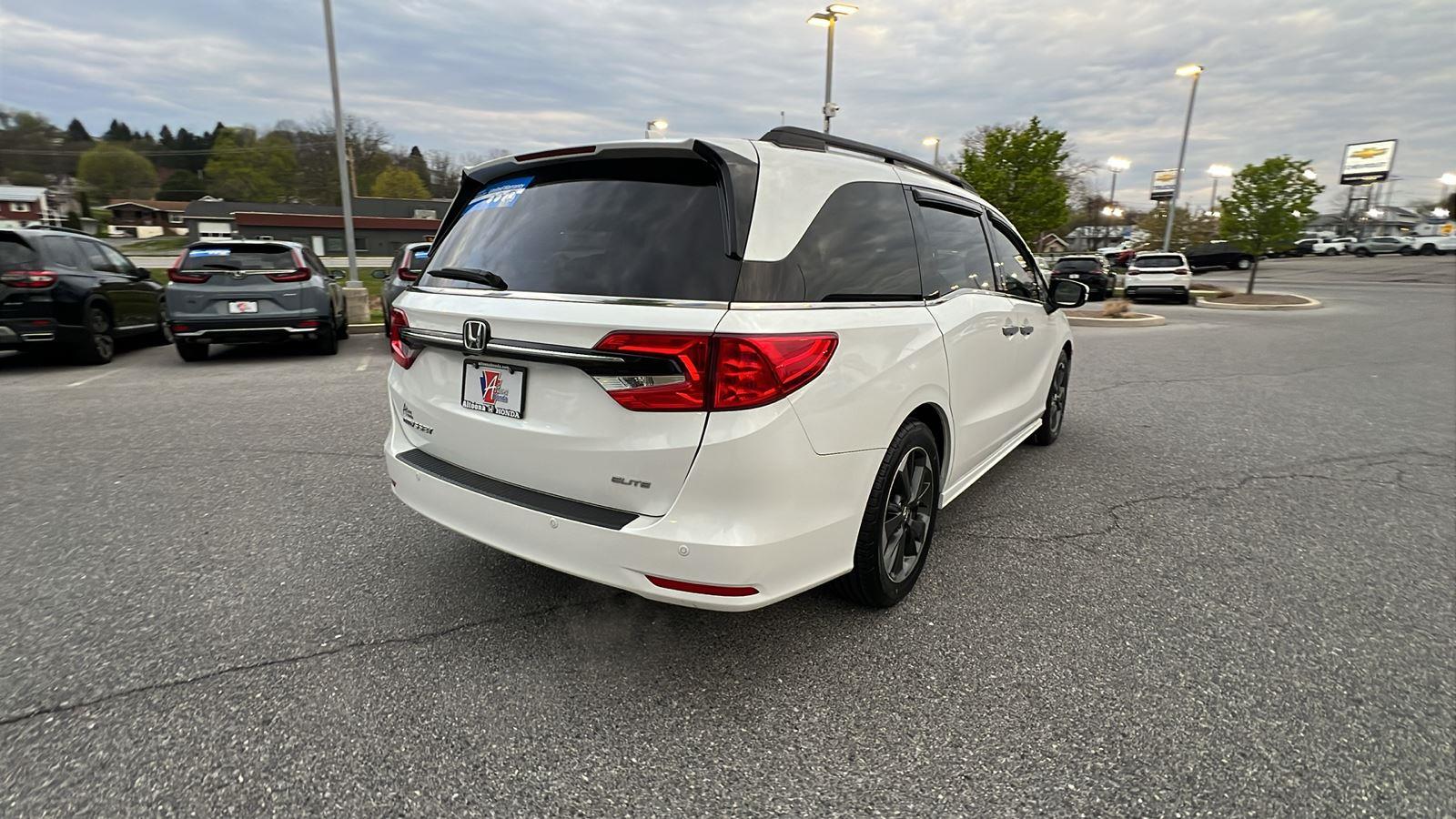 2022 Honda Odyssey Elite at Rick Weaver Chevrolet