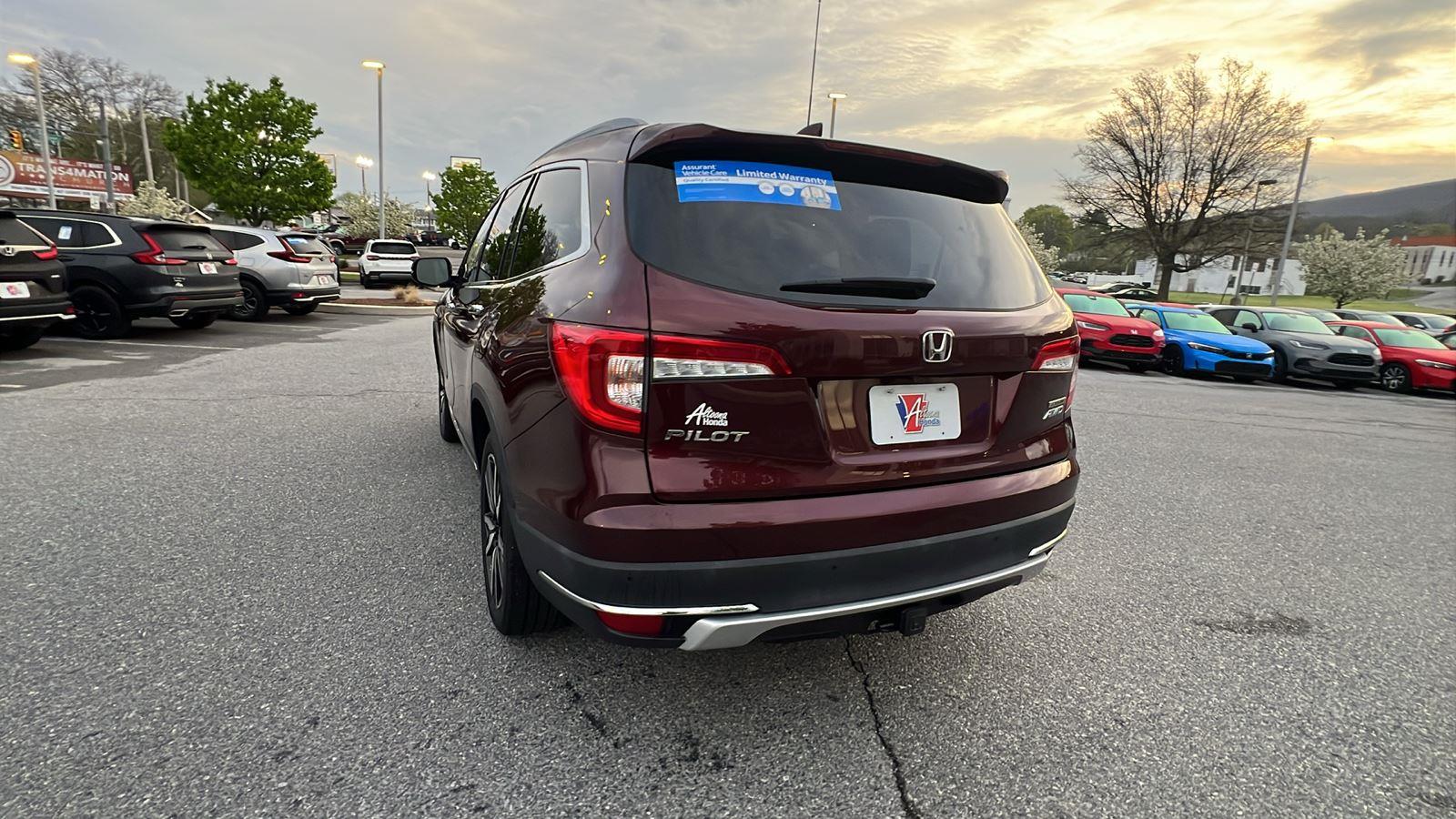 2022 Honda Pilot Touring at Baglier Buick GMC Mazda