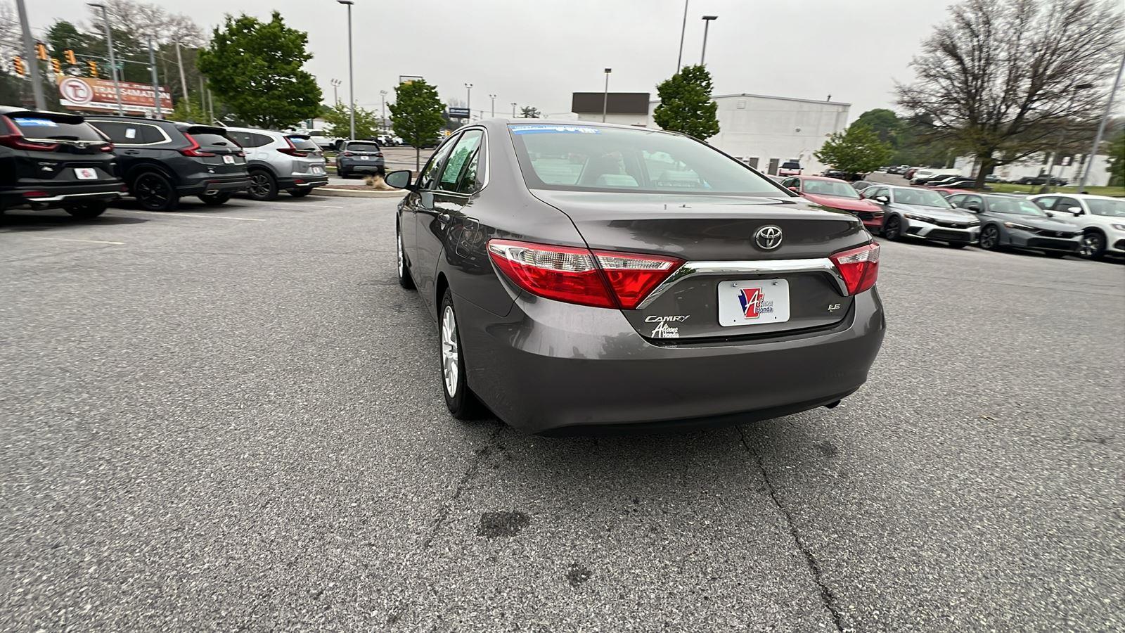 2017 Toyota Camry LE at Royal Car Center