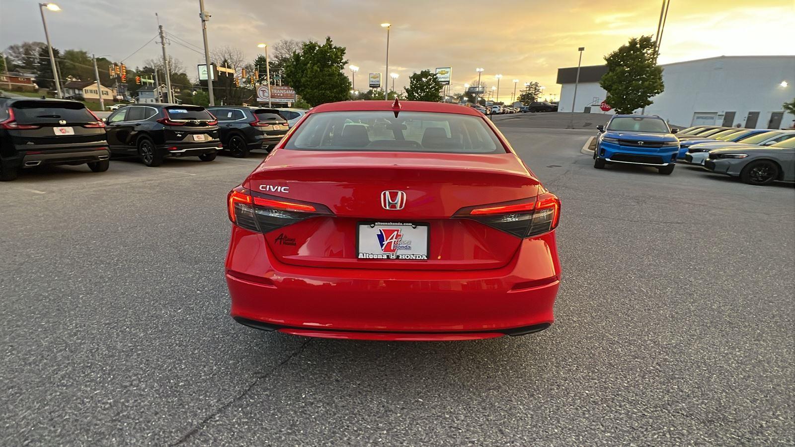 2026 Honda Civic Sedan LX at Braxton Motor Co