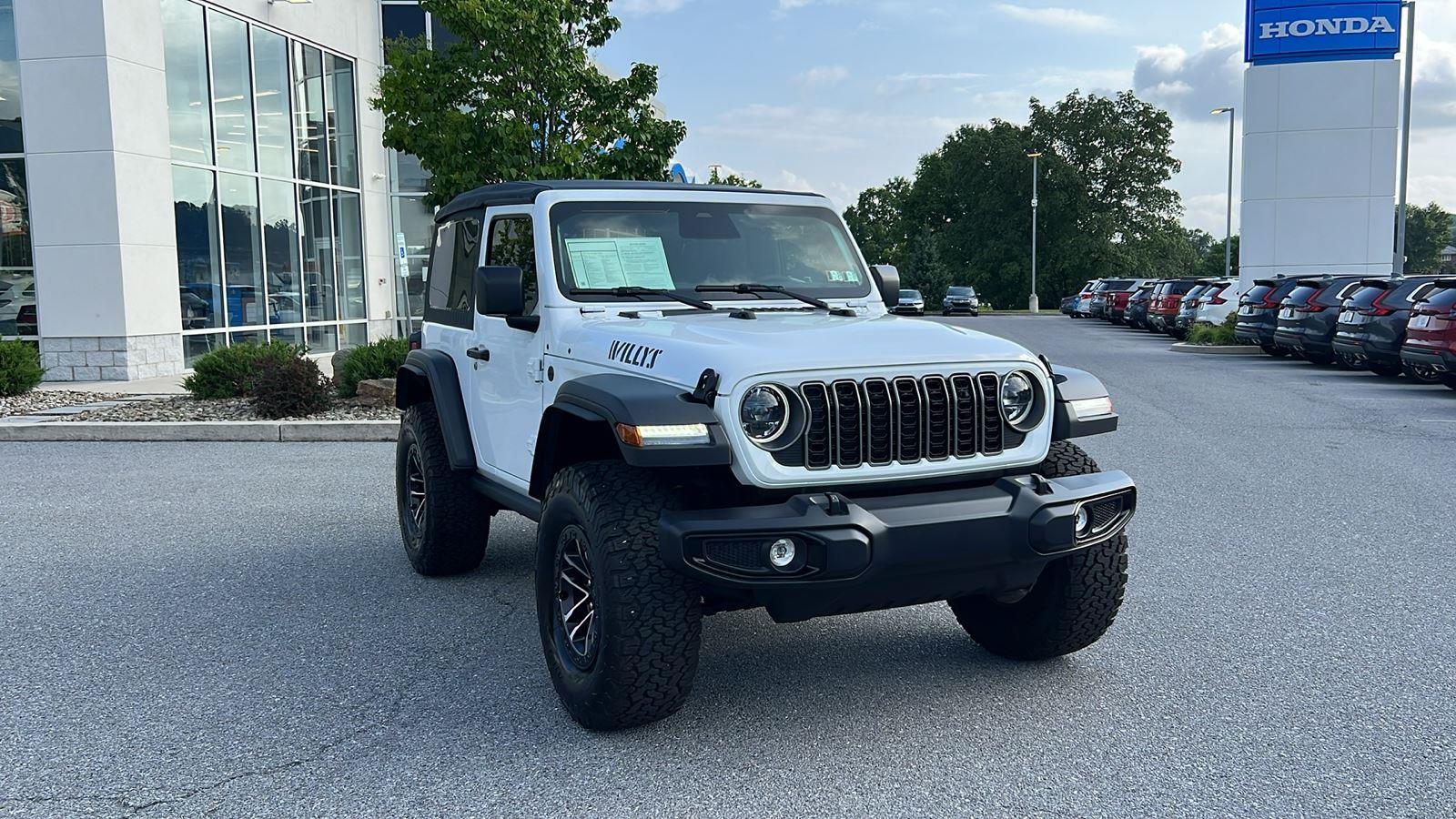 2025 Jeep Wrangler Willys at Solomon CJD Carmichaels