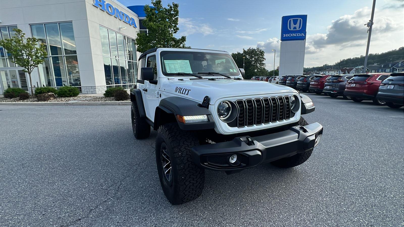 2025 Jeep Wrangler Willys at Solomon CJD Carmichaels