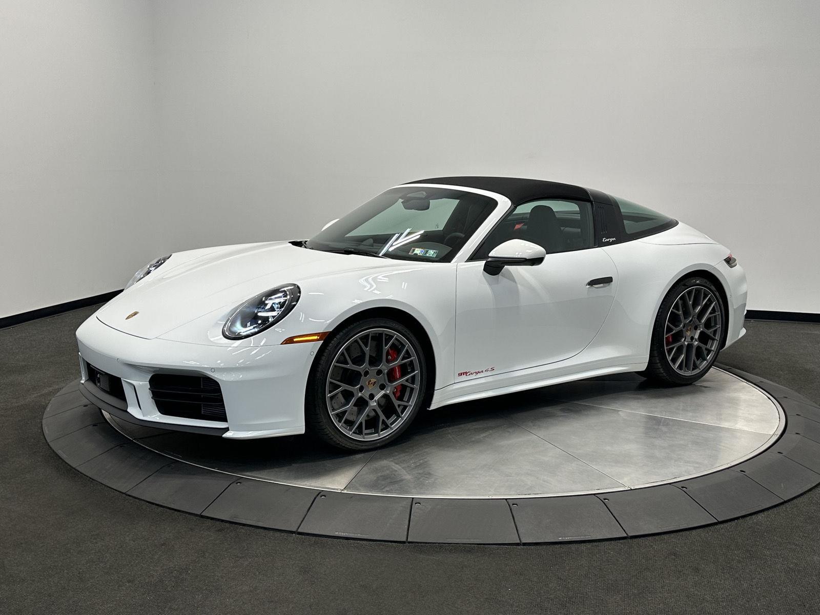 White 2026 Porsche 911 Convertible All-Wheel Drive Automatic