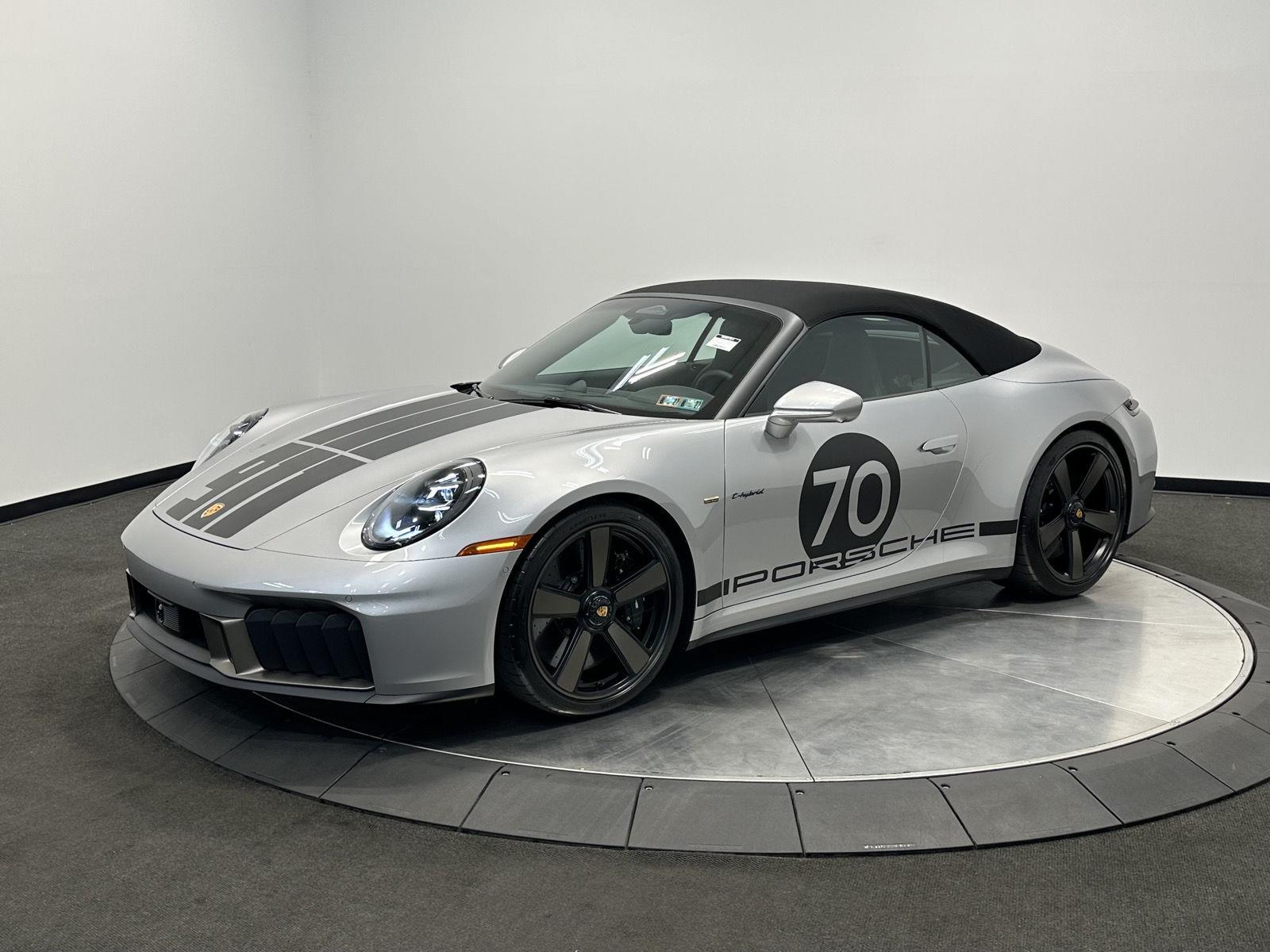 GT Silver Metallic 2026 Porsche 911 Convertible Rear-Wheel Drive Automatic