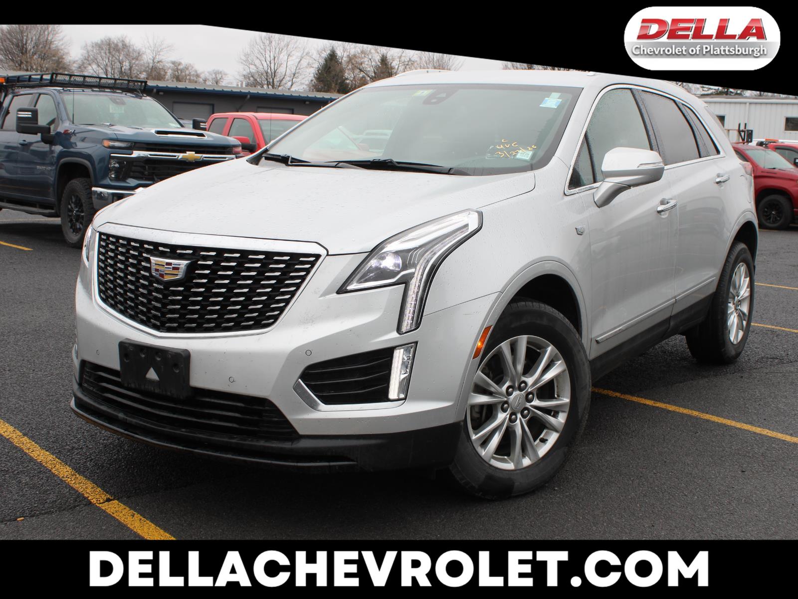 Radiant Silver Metallic 2020 Cadillac XT5 Luxury AWD SUV / Crossover Four-Wheel Drive 9-Speed Automatic