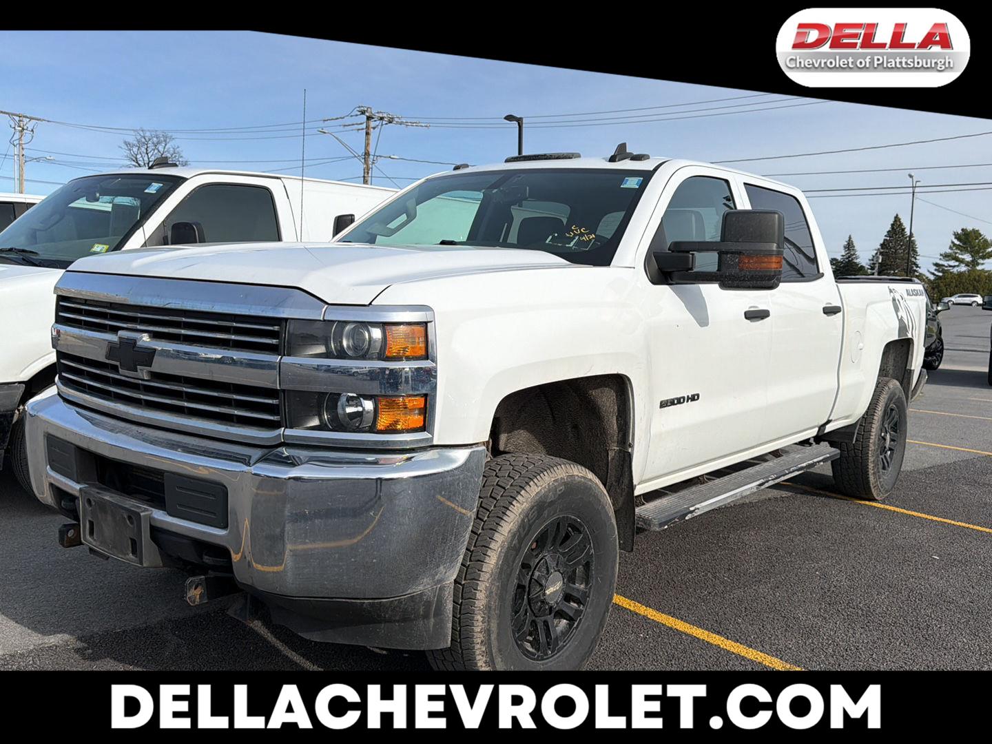 Summit White 2018 Chevrolet Silverado 2500HD Work Truck Crew Cab 4WD Pickup Truck Four-Wheel Drive 6-Speed Automatic