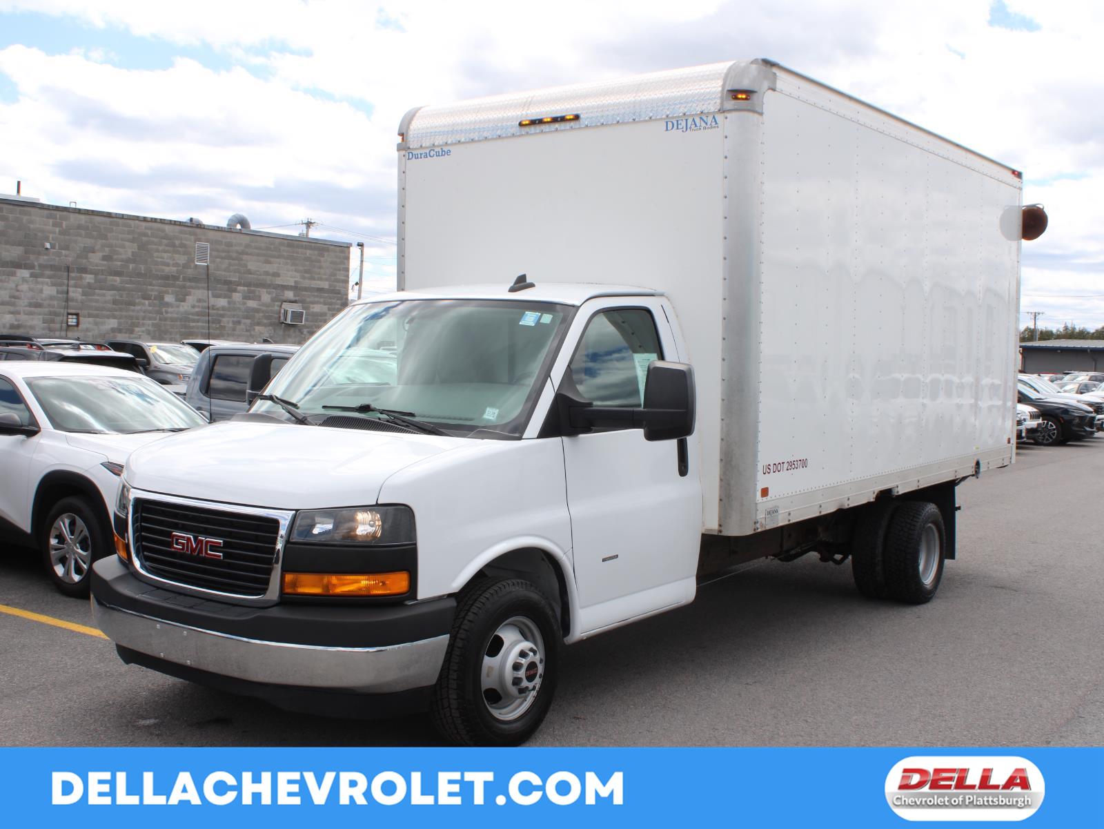 Summit White 2021 GMC Savana Chassis Van Rear-Wheel Drive 6-Speed Automatic