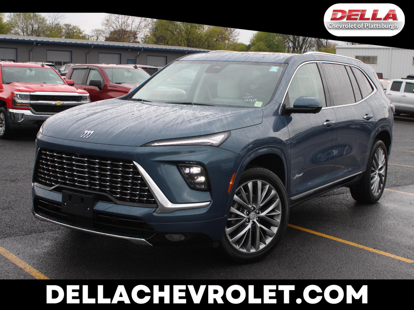 Ocean Blue Metallic 2025 Buick Enclave SUV / Crossover Four-Wheel Drive 8-Speed Automatic