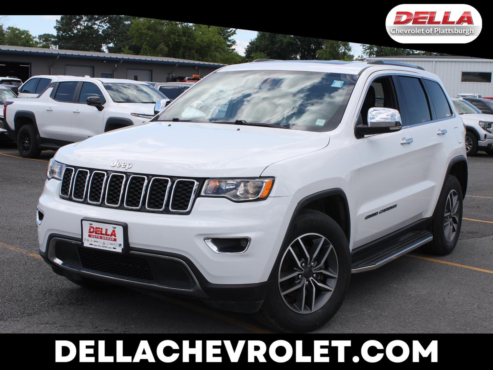 Bright White Clearcoat 2020 Jeep Grand Cherokee SUV / Crossover Four-Wheel Drive 8-Speed Automatic