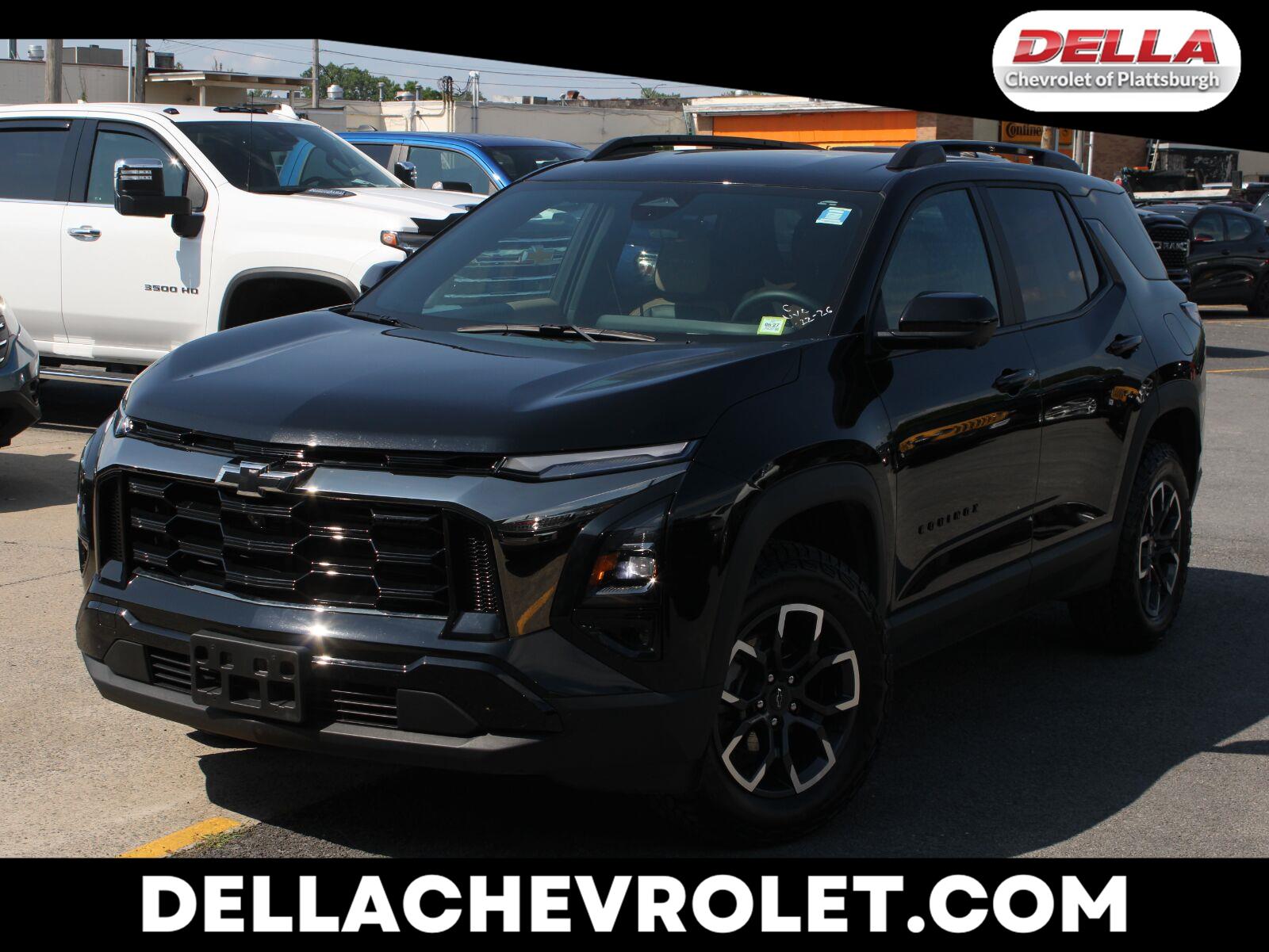 Mosaic Black Metallic 2025 Chevrolet Equinox SUV / Crossover Four-Wheel Drive 8-Speed Automatic