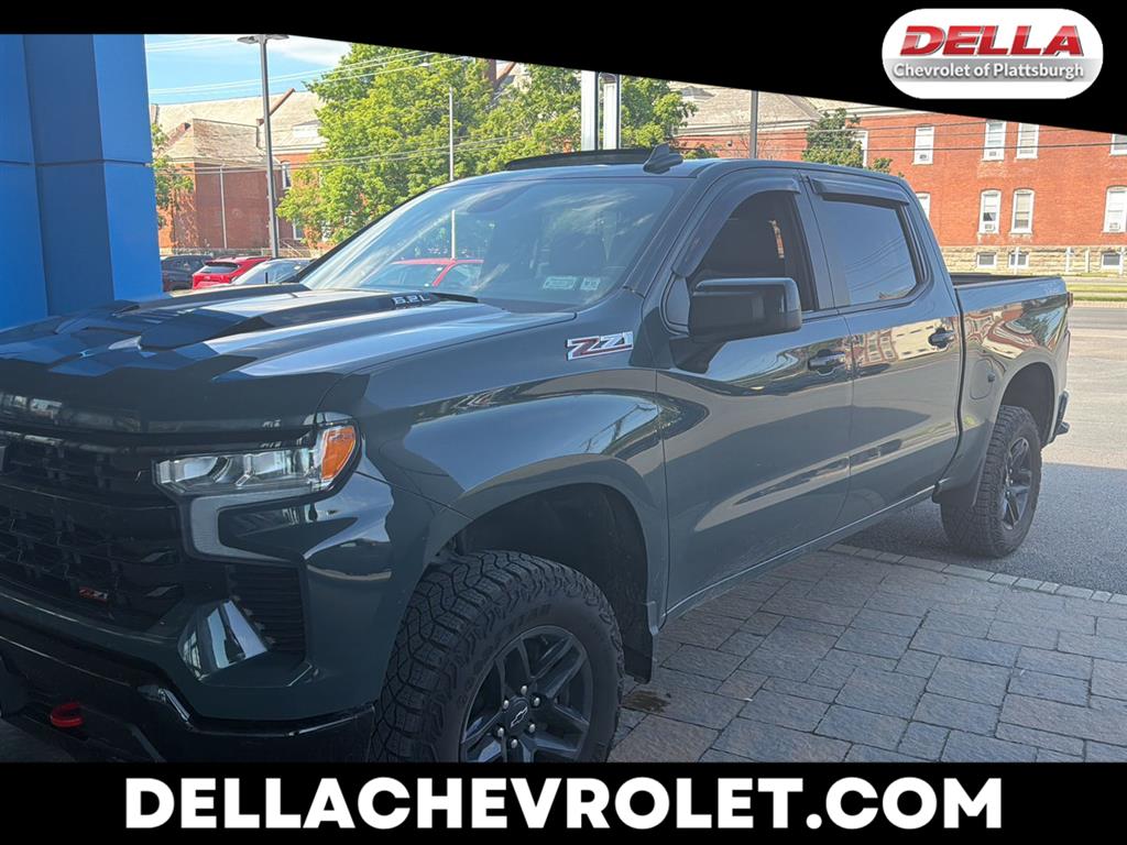 Cypress Gray 2025 Chevrolet Silverado 1500 Pickup Truck Four-Wheel Drive Automatic