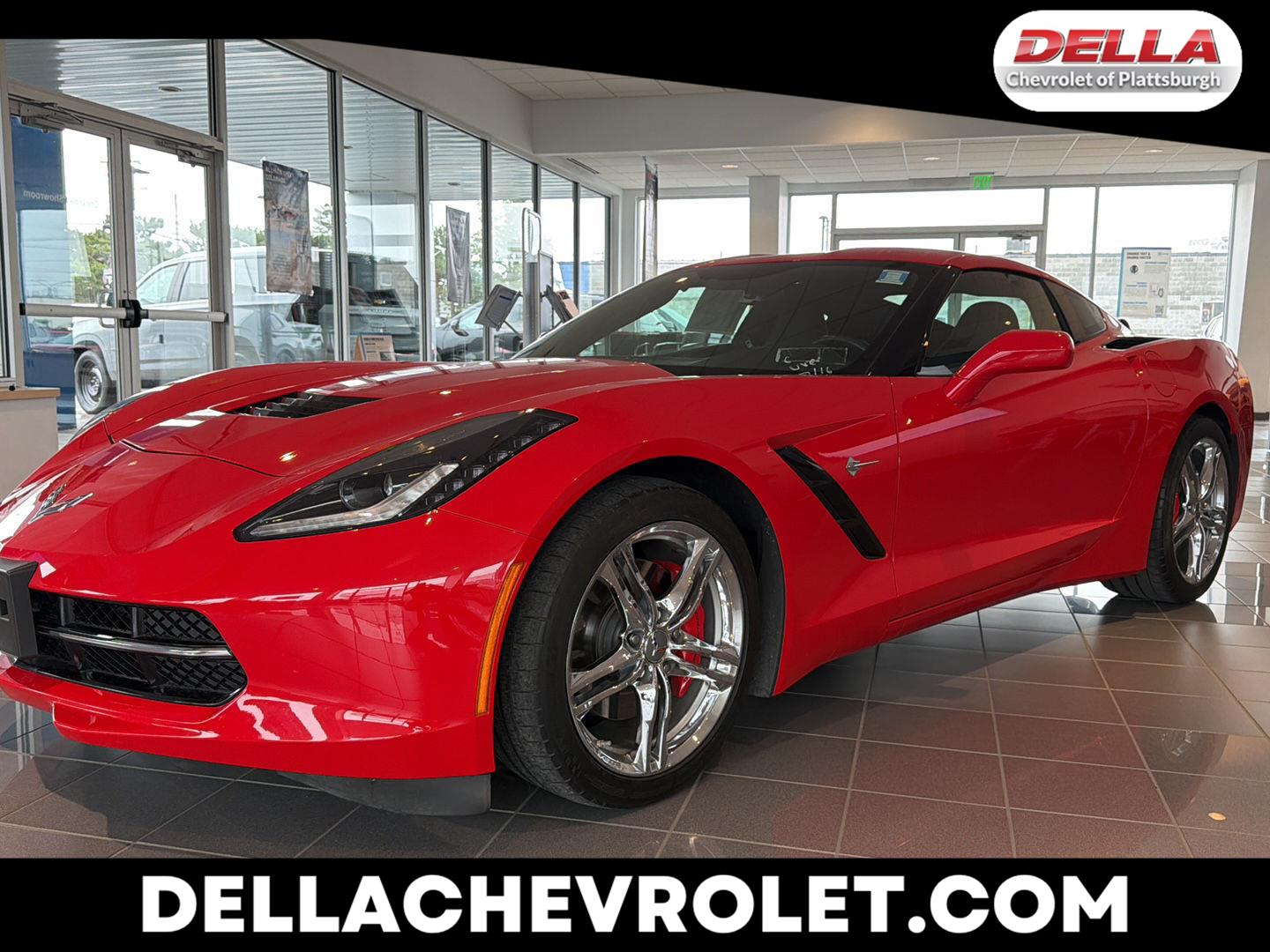 Torch Red 2017 Chevrolet Corvette Coupe Rear-Wheel Drive 7-Speed Manual