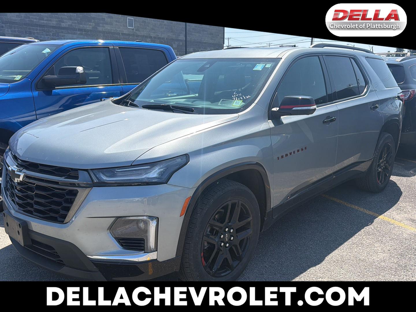 Sterling Gray Metallic 2024 Chevrolet Traverse SUV / Crossover Four-Wheel Drive 9-Speed Automatic