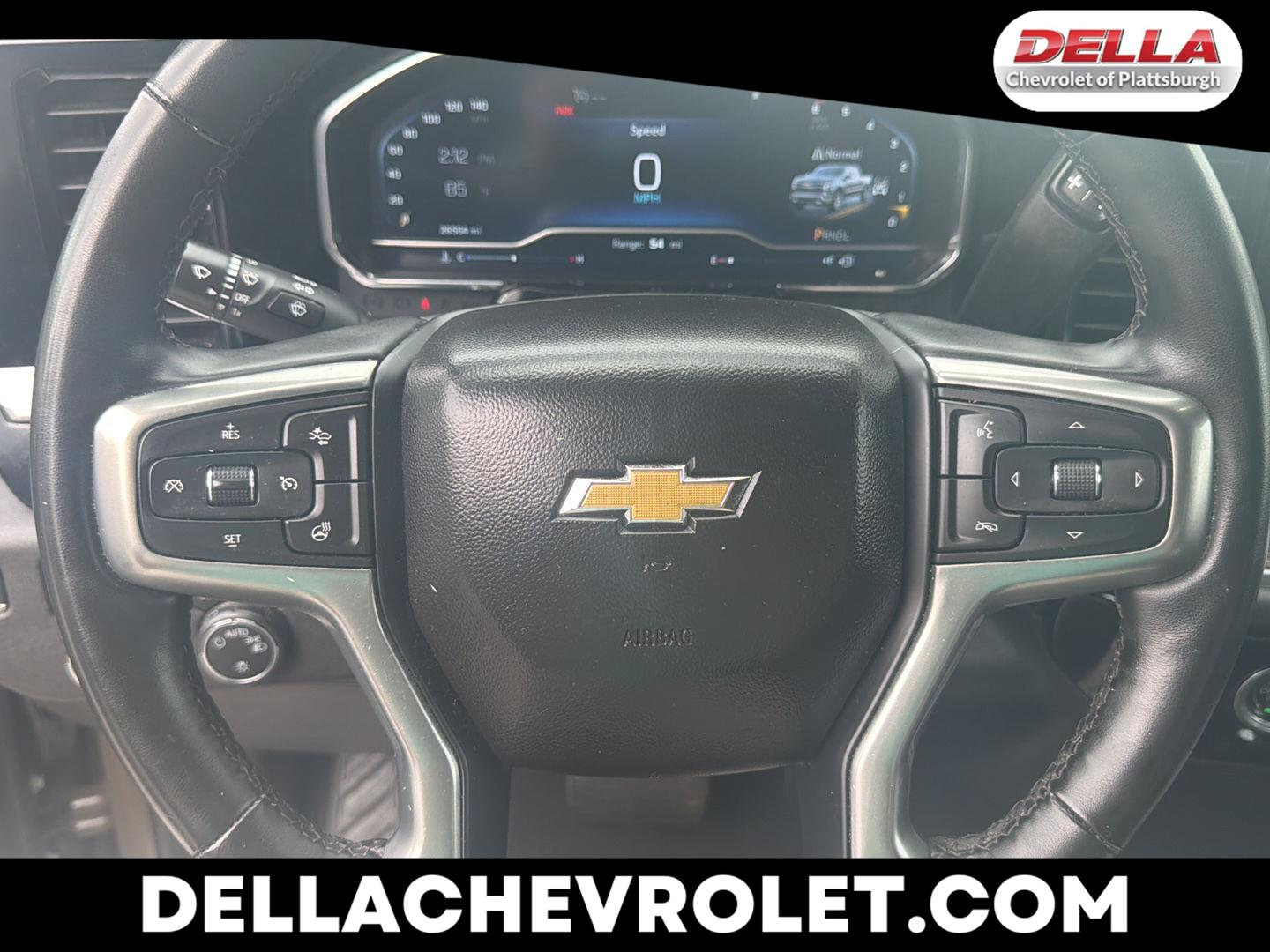 Dark Ash Metallic 2023 Chevrolet Silverado 1500 Pickup Truck Four-Wheel Drive 8-Speed Automatic