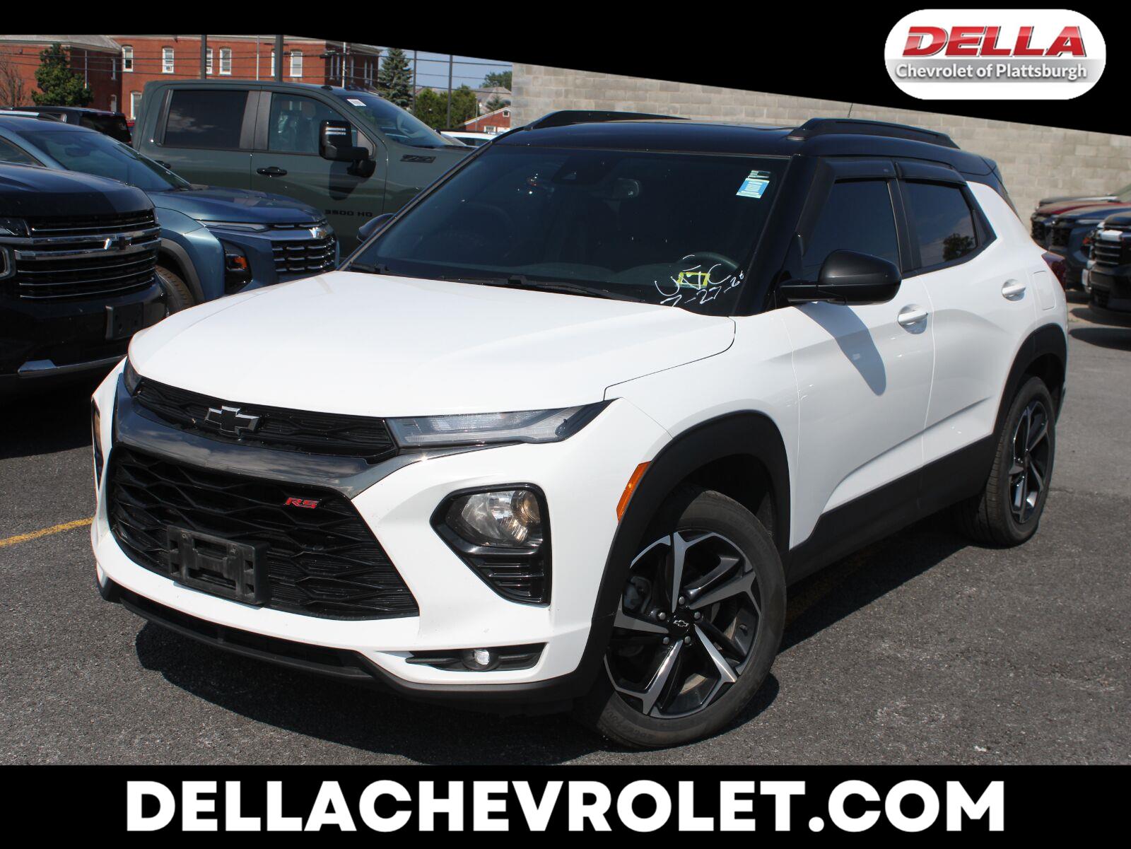 Summit White 2023 Chevrolet Trailblazer SUV / Crossover Four-Wheel Drive 9-Speed Automatic