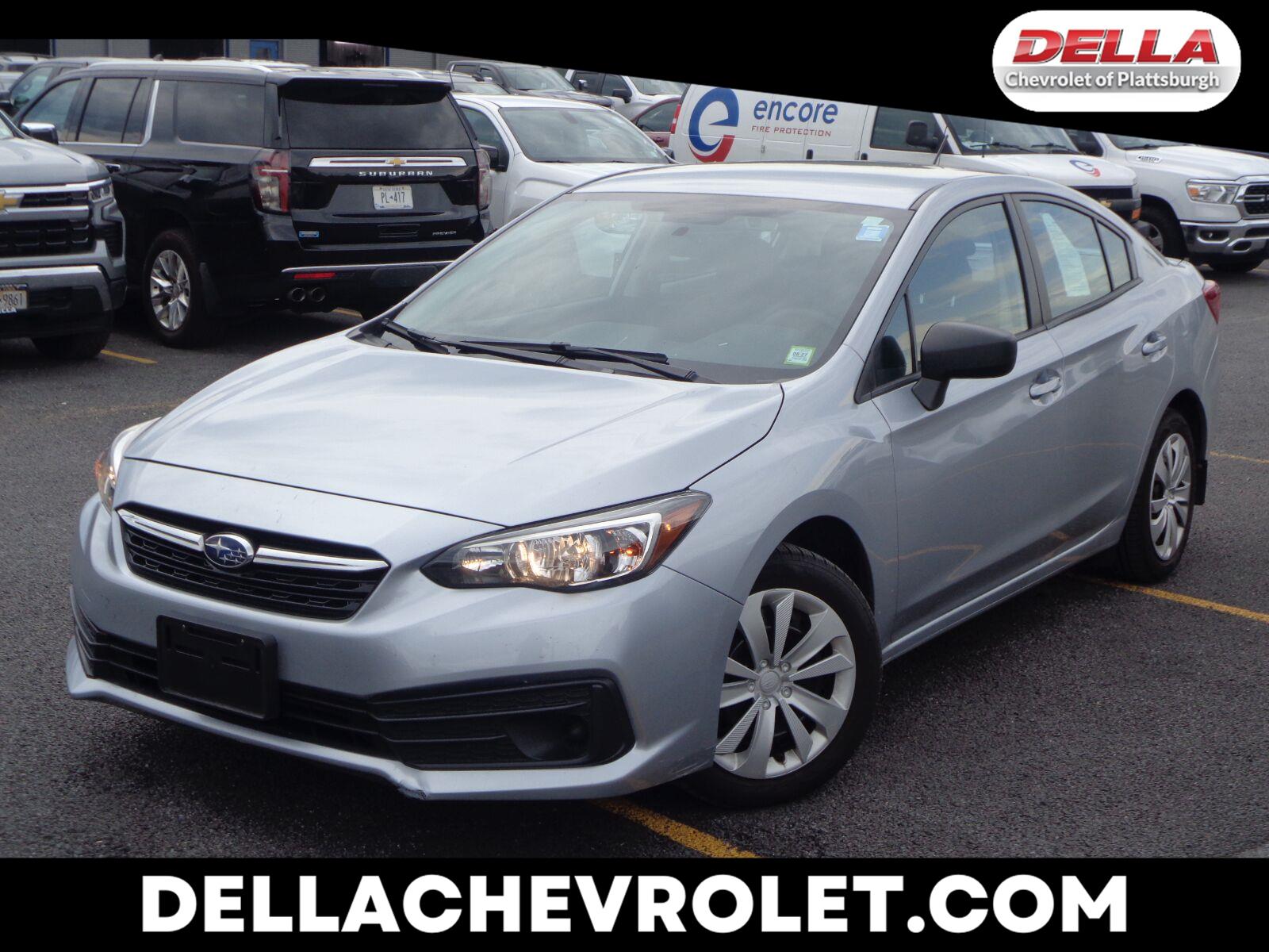 Ice Silver Metallic 2022 Subaru Impreza Sedan  Continuously Variable Transmission