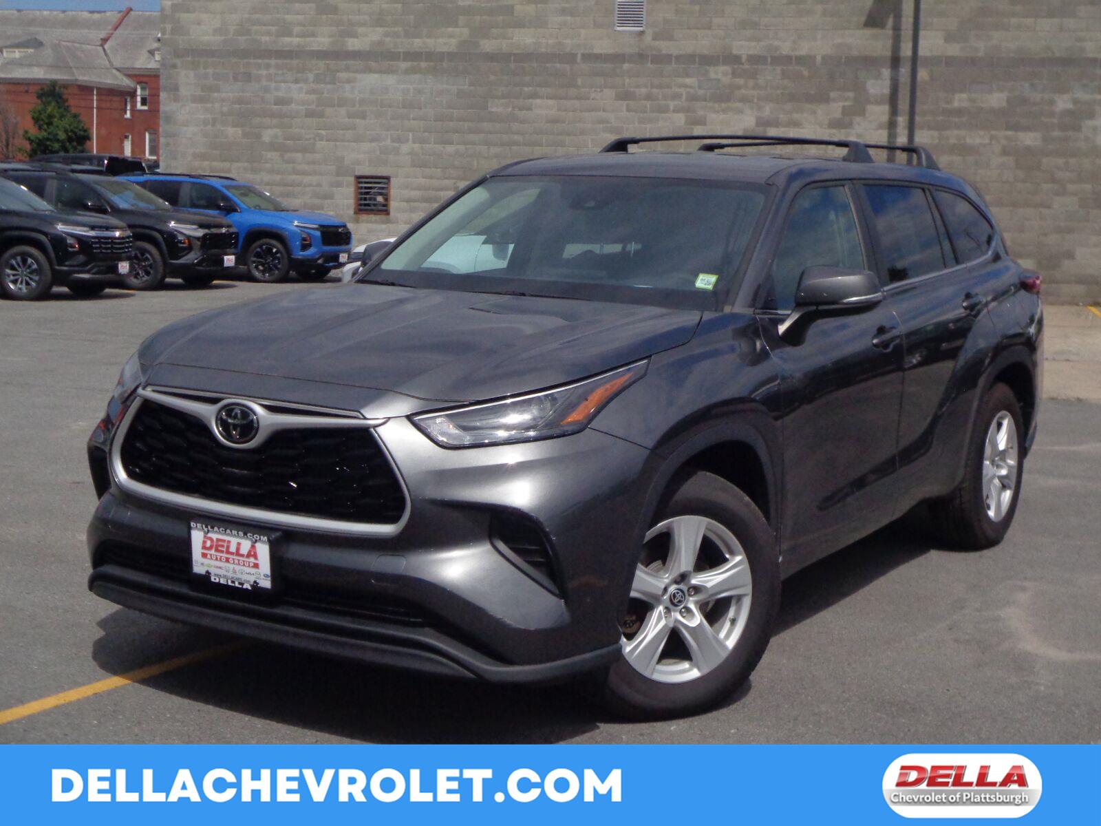 Magnetic Gray Metallic 2023 Toyota Highlander SUV / Crossover Front-Wheel Drive Automatic