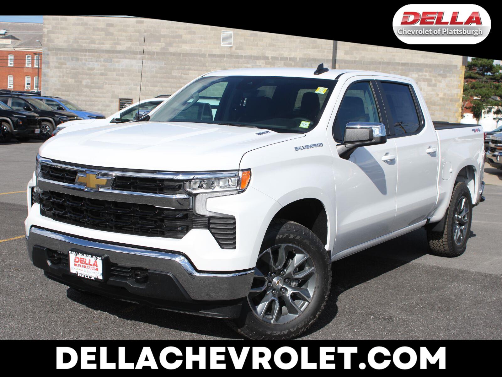 Summit White 2026 Chevrolet Silverado 1500 Pickup Truck Four-Wheel Drive 8-Speed Automatic