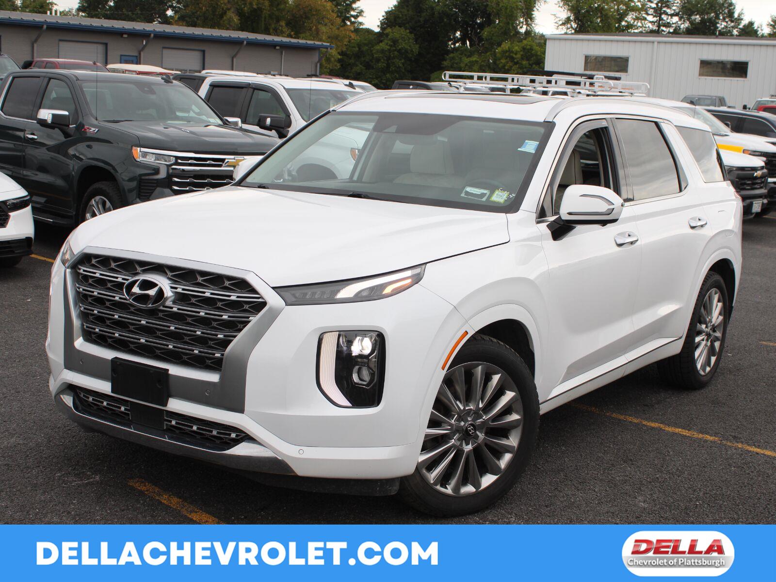 Hyper White 2020 Hyundai Palisade SUV / Crossover All-Wheel Drive Automatic