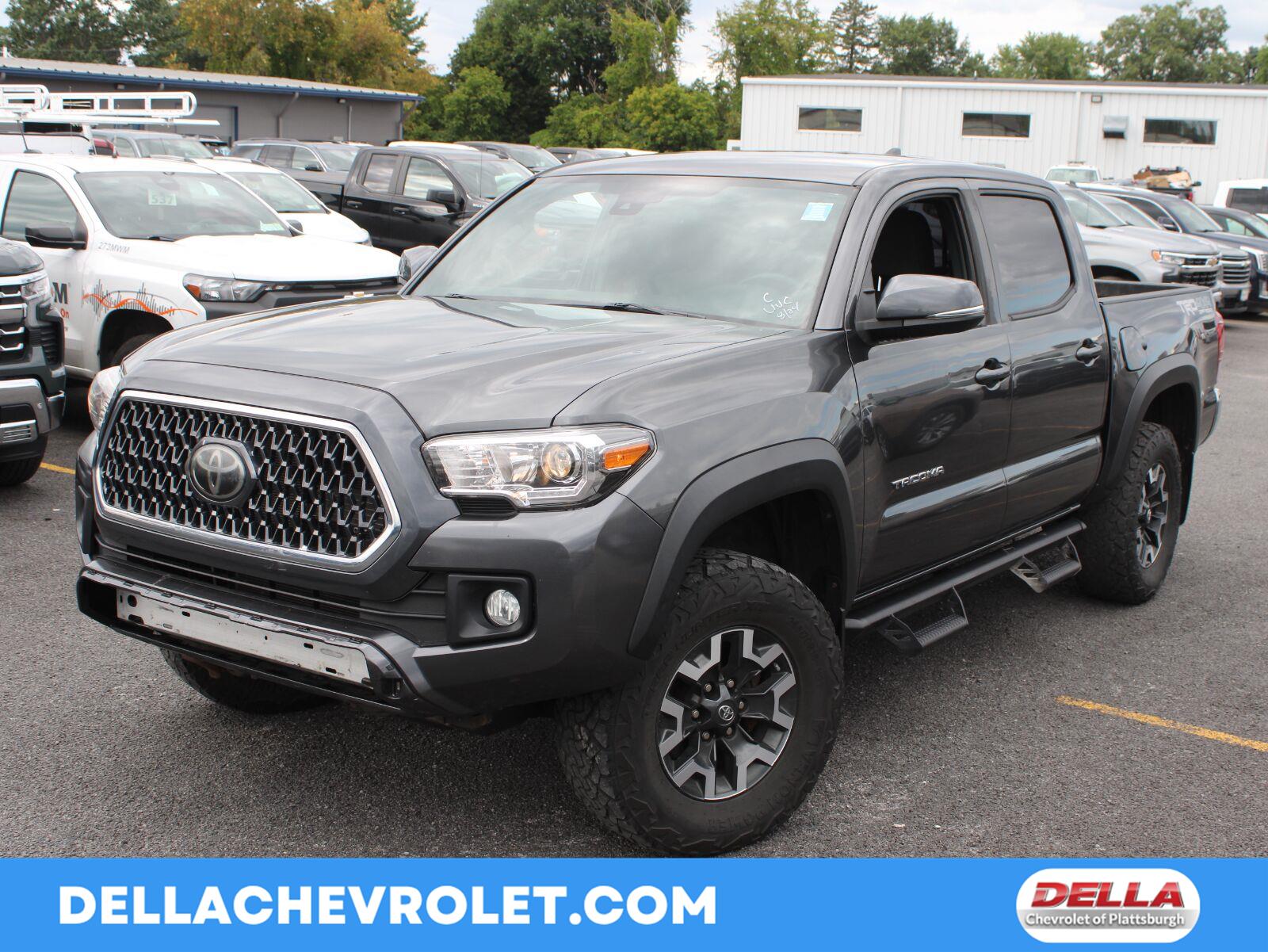 Magnetic Gray Metallic 2019 Toyota Tacoma Pickup Truck Four-Wheel Drive Automatic