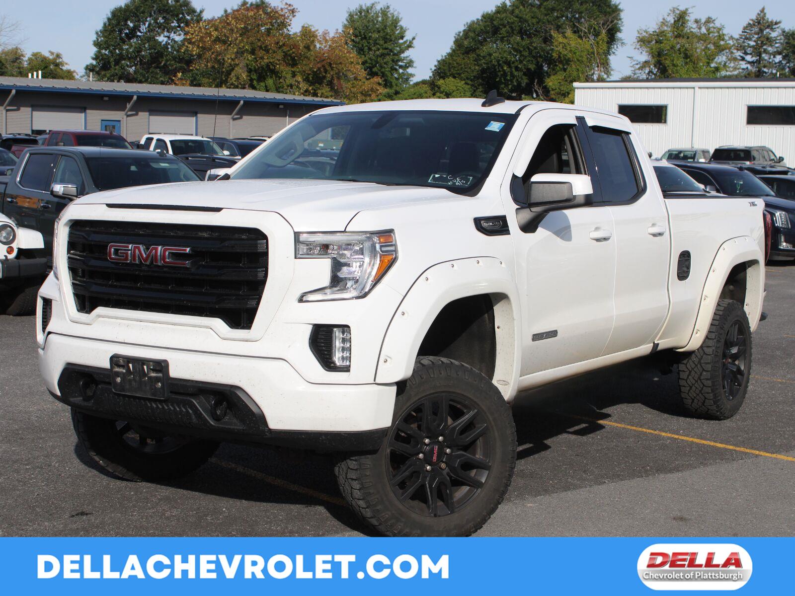 Summit White 2019 GMC Sierra 1500 Pickup Truck Four-Wheel Drive 8-Speed Automatic
