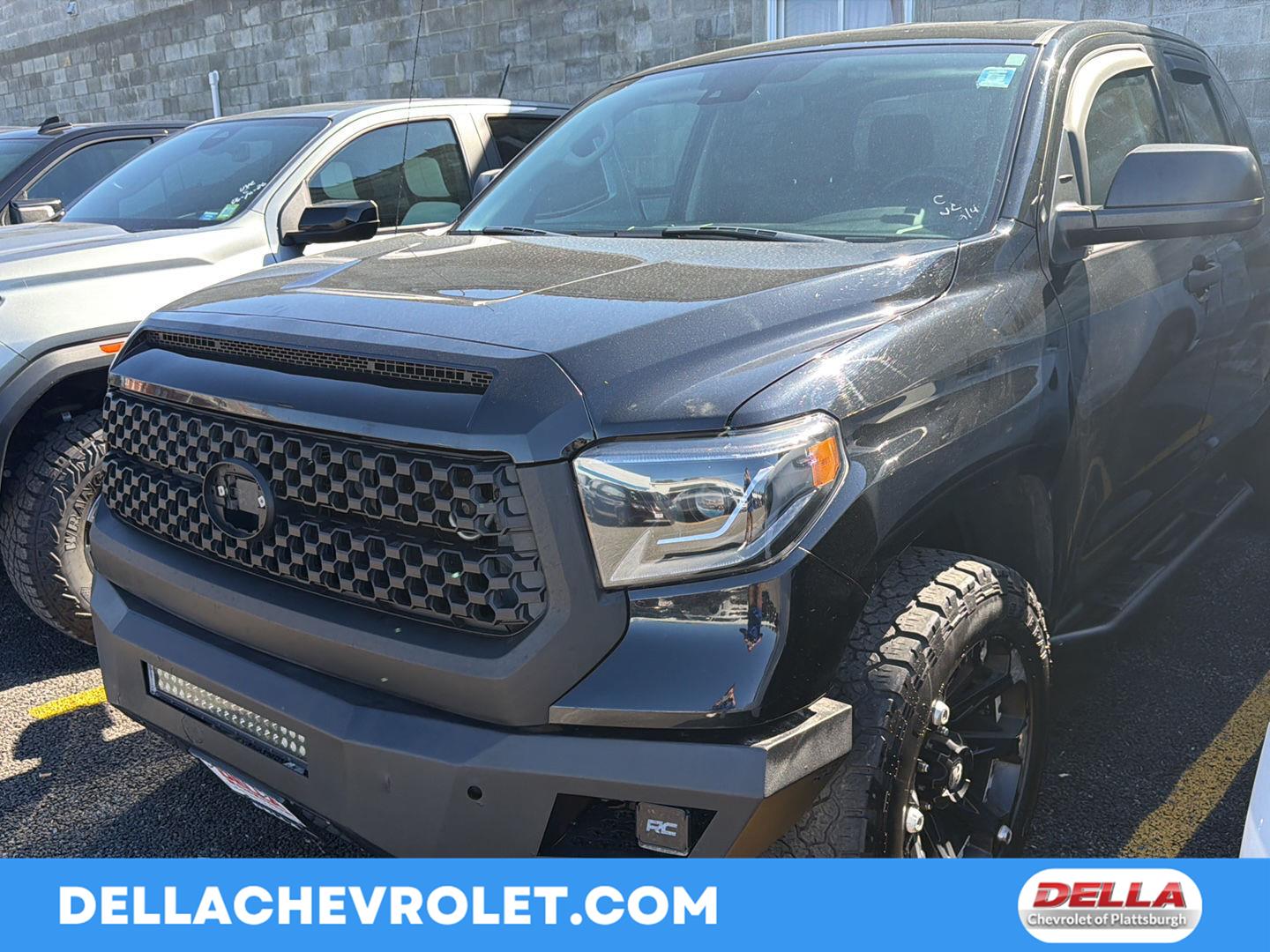 Midnight Black Metallic 2019 Toyota Tundra Pickup Truck Four-Wheel Drive Automatic