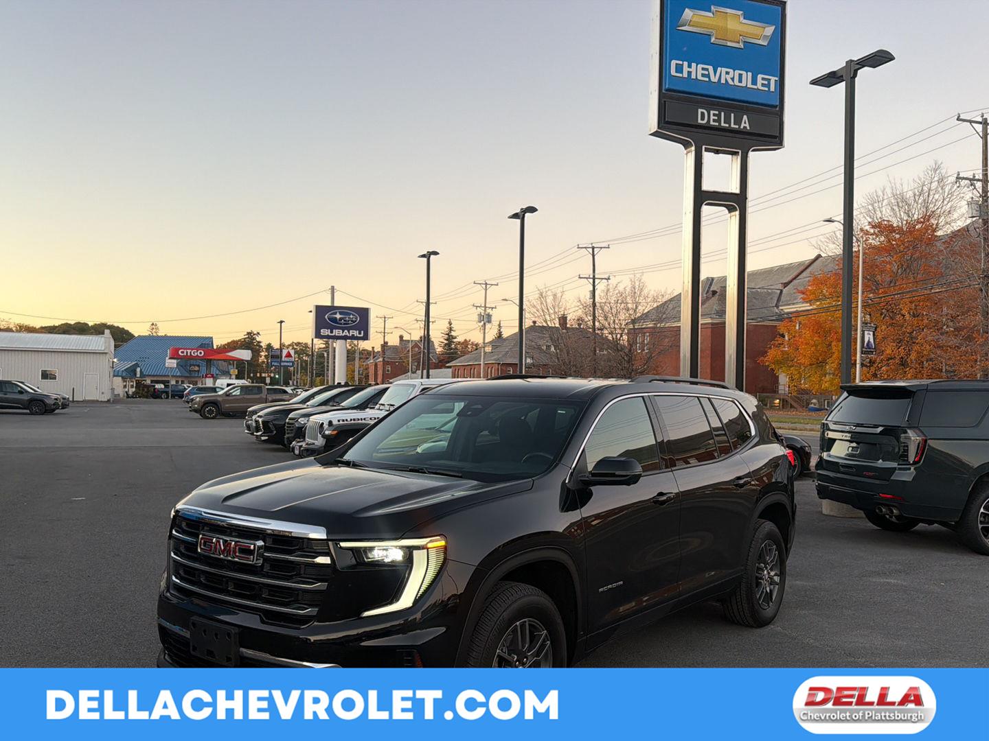 Black (Ebony Twilight Metallic) 2026 GMC Acadia SUV / Crossover Four-Wheel Drive 8-Speed Automatic