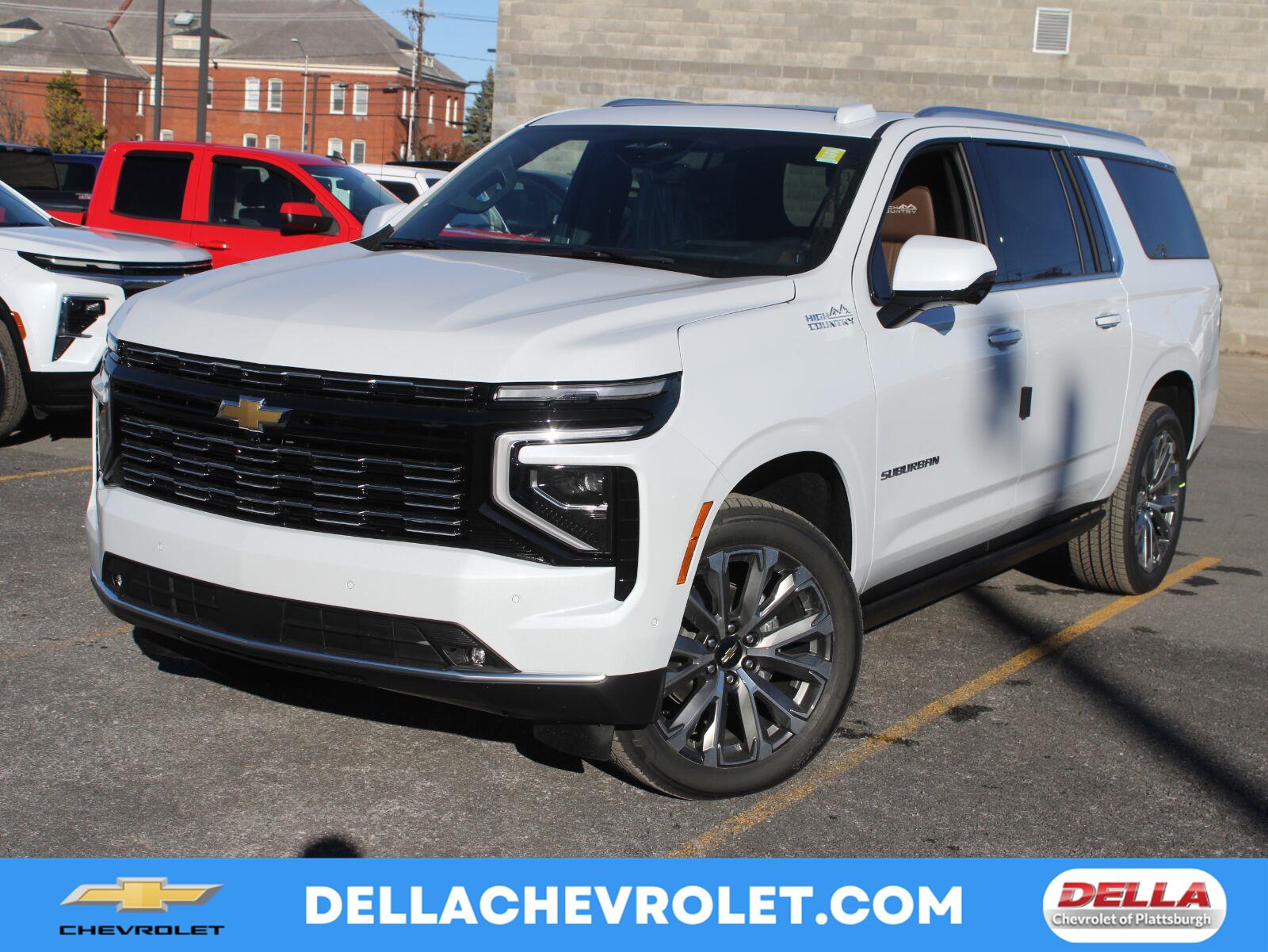 Polar White Tricoat 2027 Chevrolet Suburban SUV / Crossover Four-Wheel Drive Automatic