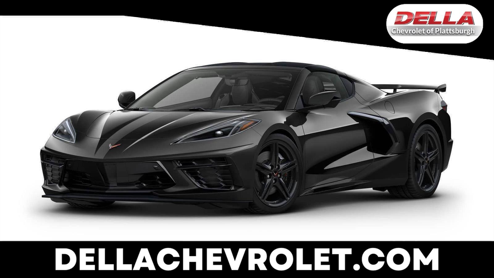 Black 2026 Chevrolet Corvette Stingray 3LT Coupe RWD Coupe Rear-Wheel Drive 8-Speed Dual Clutch