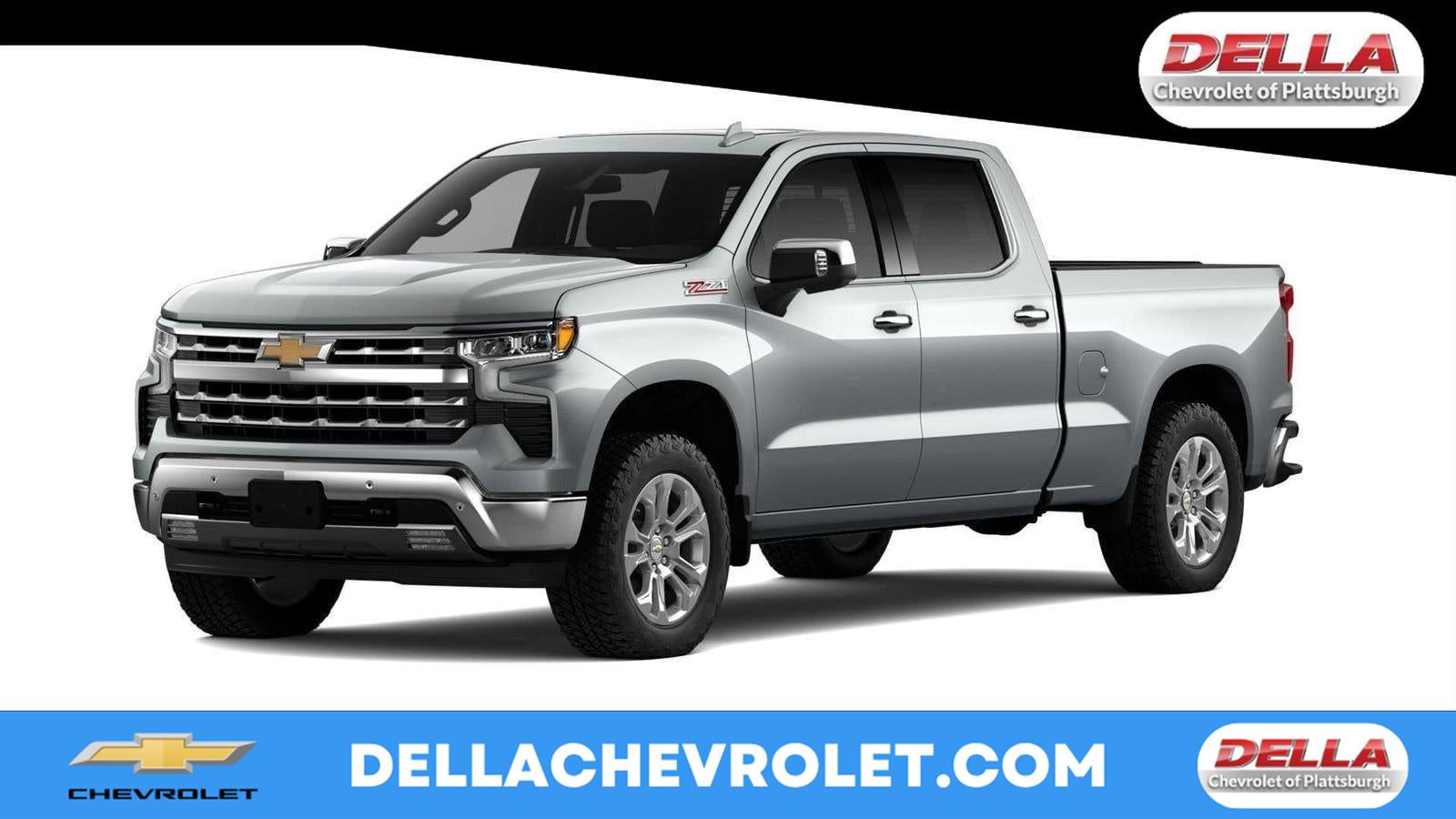 Sterling Gray Metallic 2026 Chevrolet Silverado 1500 Pickup Truck Four-Wheel Drive Automatic