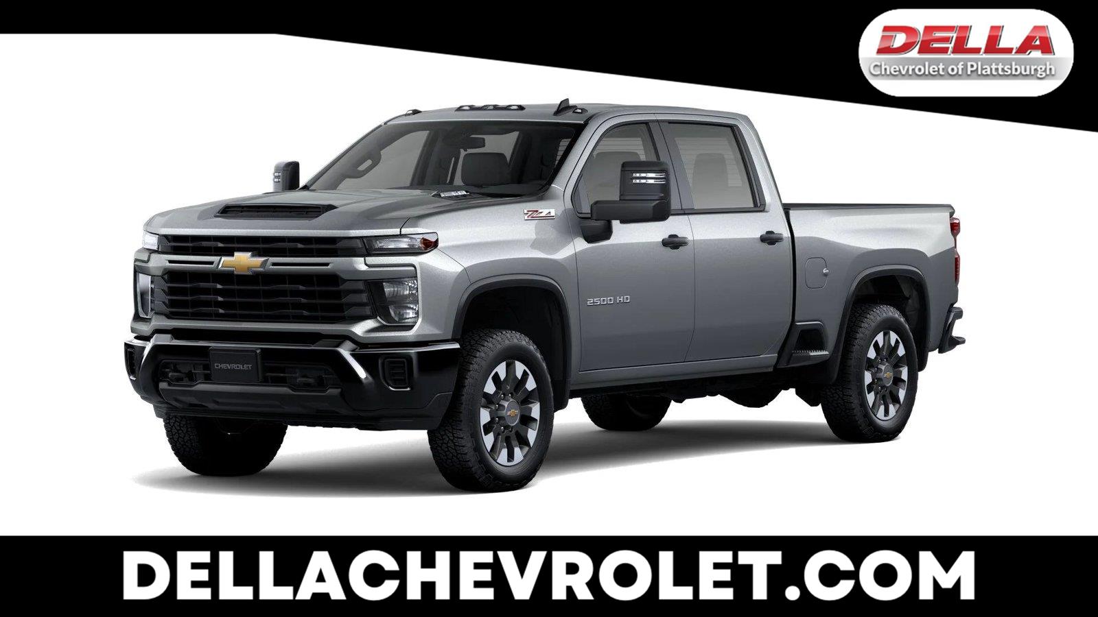 Sterling Gray Metallic 2026 Chevrolet Silverado 2500HD Pickup Truck Four-Wheel Drive Automatic