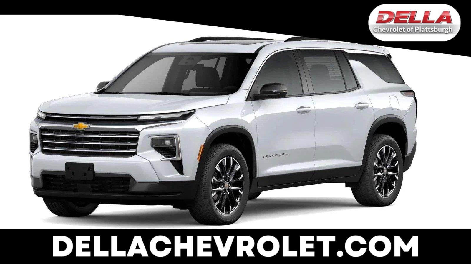 Summit White 2026 Chevrolet Traverse SUV / Crossover Four-Wheel Drive 8-Speed Automatic