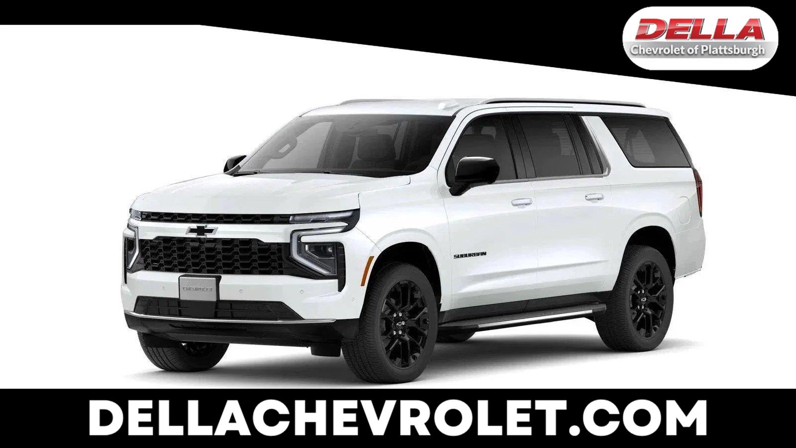 Summit White 2026 Chevrolet Suburban SUV / Crossover Four-Wheel Drive Automatic