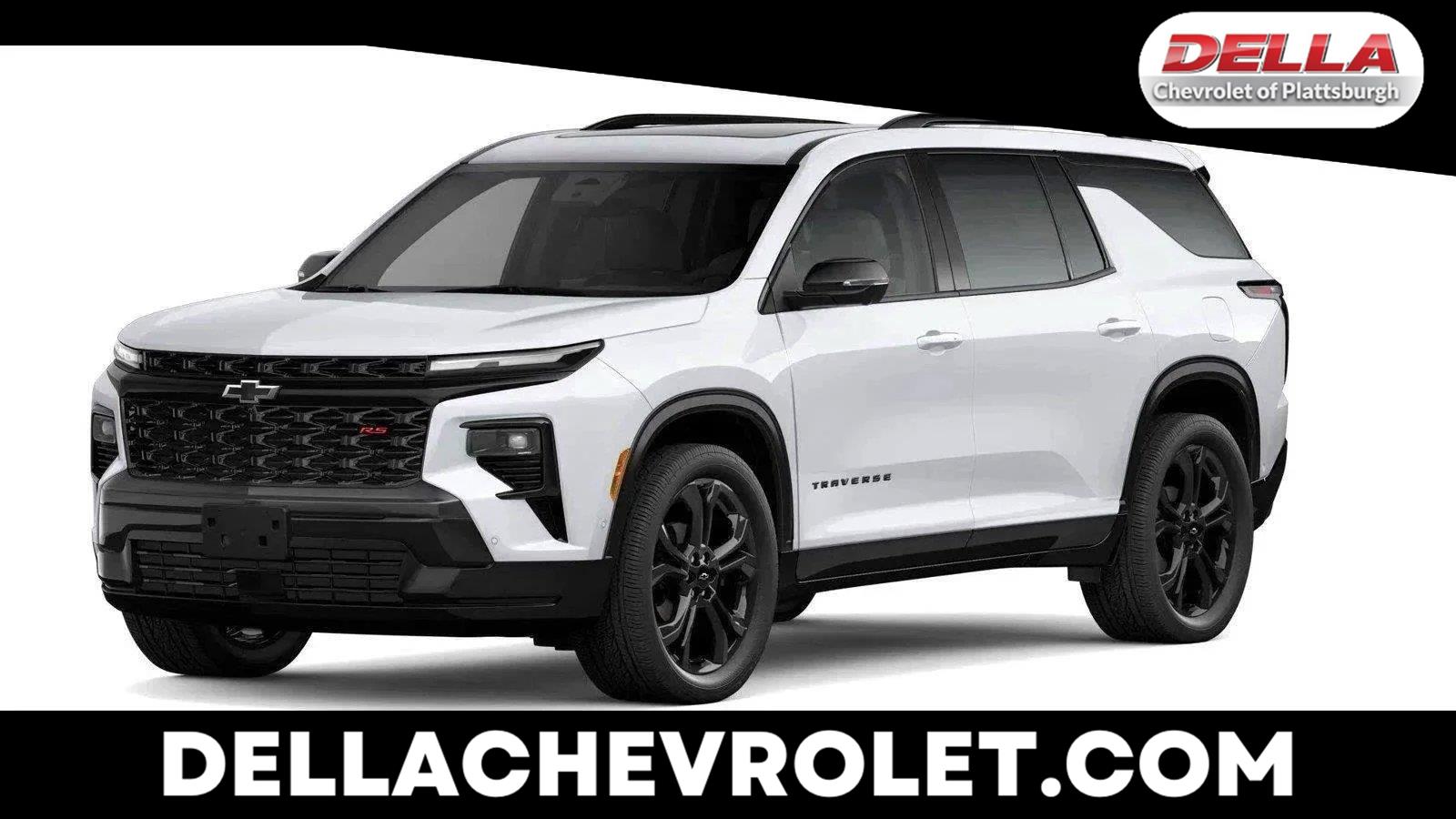 Polar White Tricoat 2027 Chevrolet Traverse SUV / Crossover Four-Wheel Drive 8-Speed Automatic