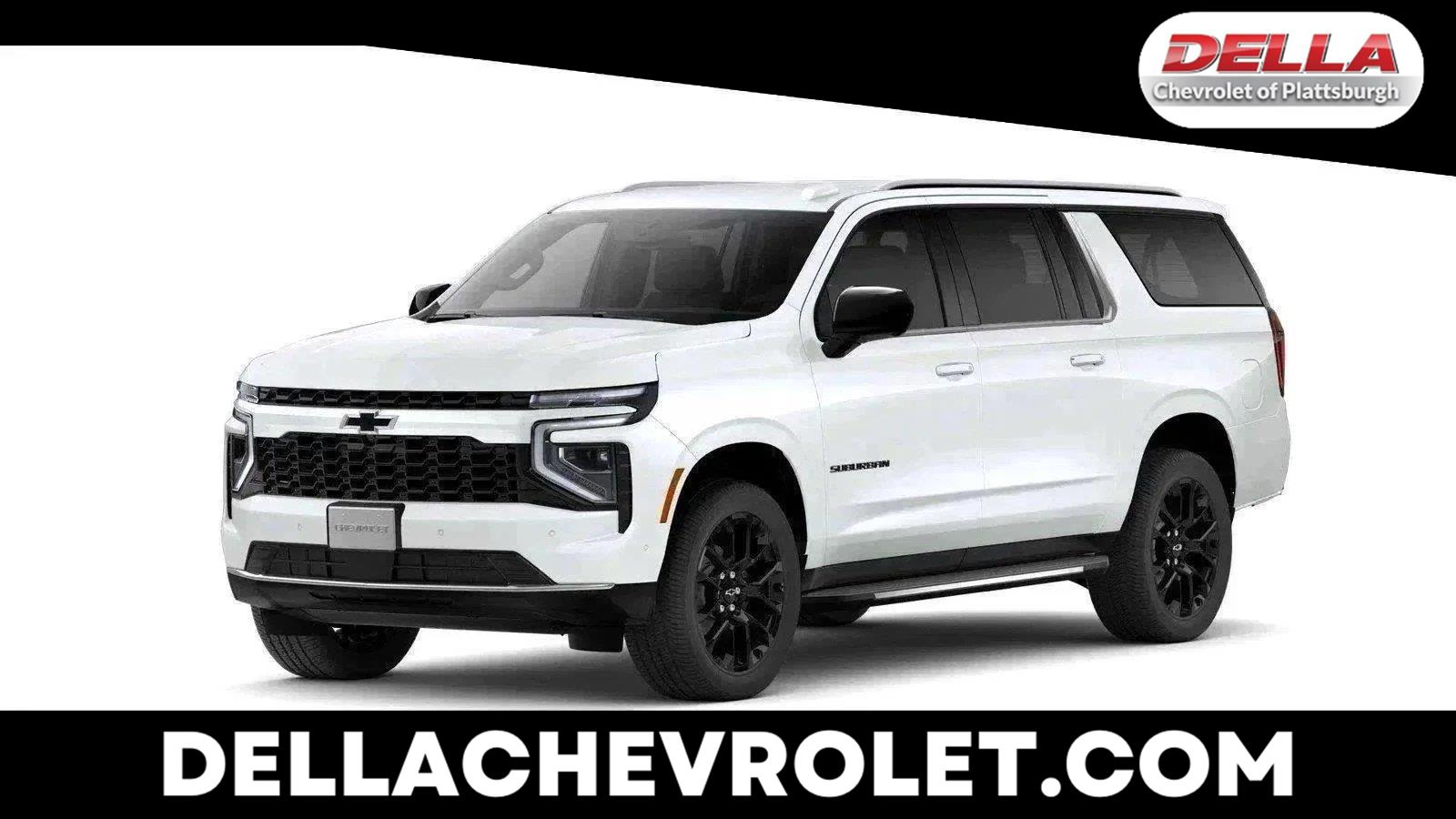 Summit White 2026 Chevrolet Suburban SUV / Crossover Four-Wheel Drive Automatic
