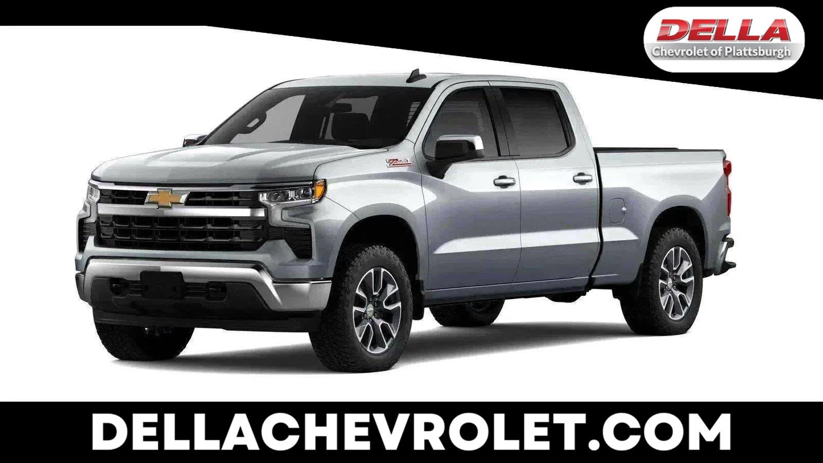 Sterling Gray Metallic 2026 Chevrolet Silverado 1500 Pickup Truck Four-Wheel Drive Automatic
