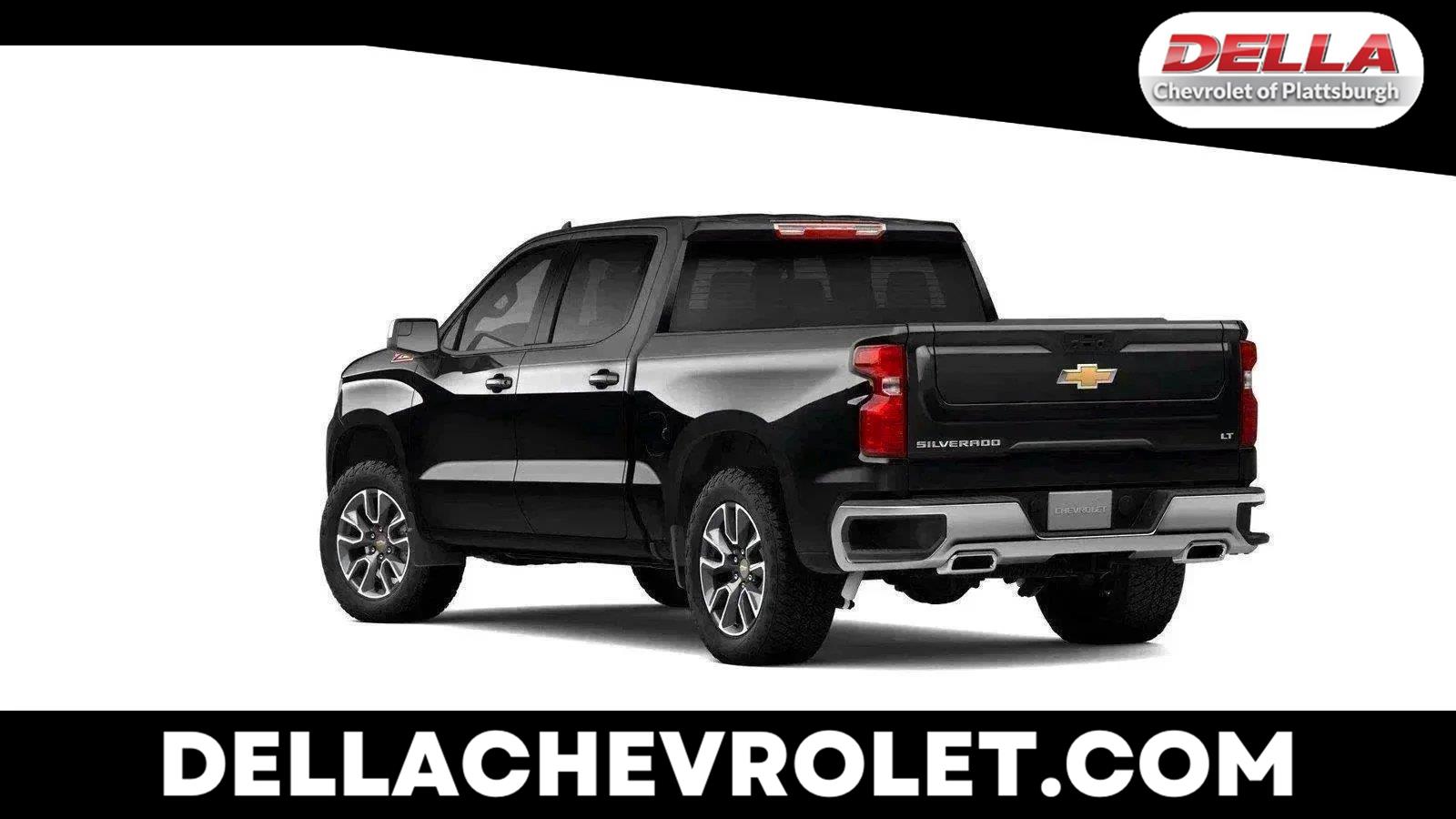 Black 2026 Chevrolet Silverado 1500 Pickup Truck Four-Wheel Drive Automatic