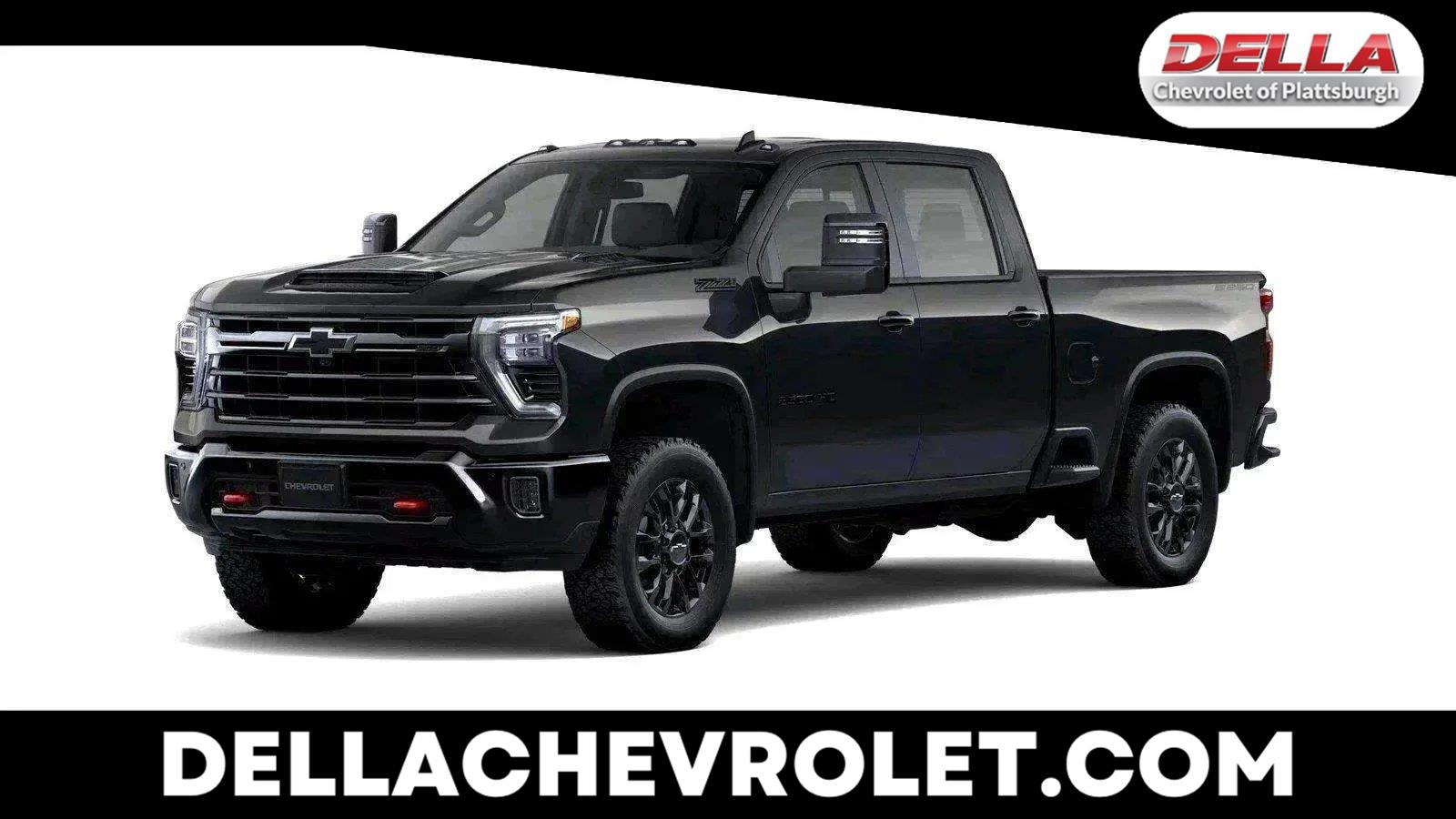 Black 2026 Chevrolet Silverado 2500HD Pickup Truck Four-Wheel Drive Automatic