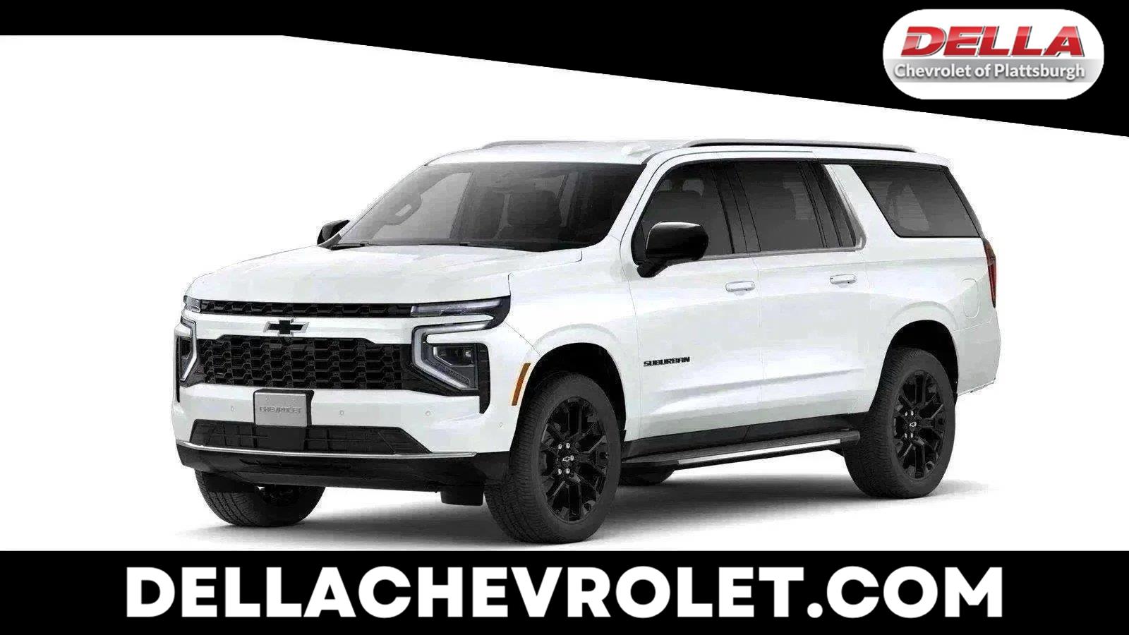 Summit White 2026 Chevrolet Suburban SUV / Crossover Four-Wheel Drive Automatic