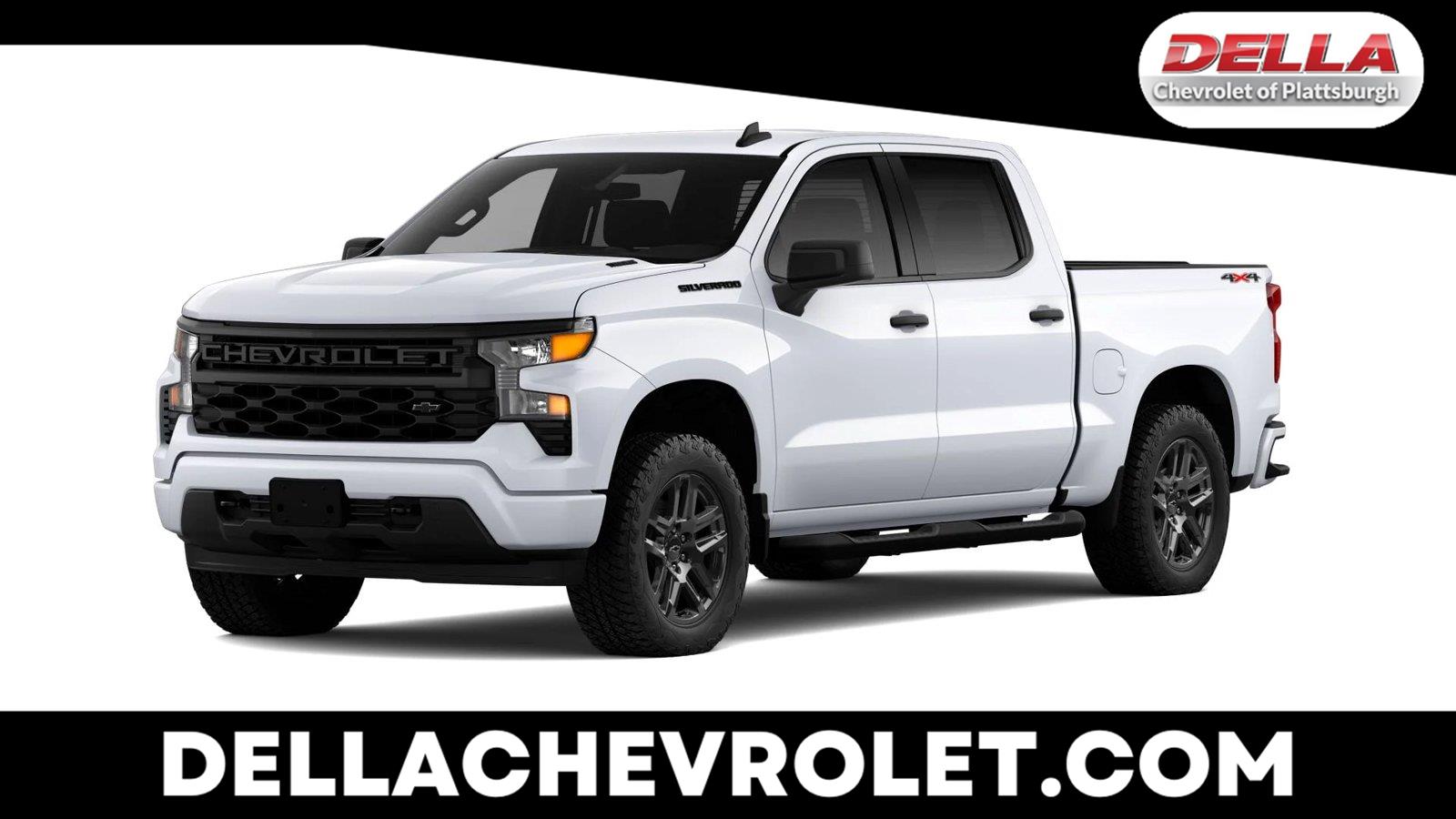 Summit White 2026 Chevrolet Silverado 1500 Pickup Truck Four-Wheel Drive Automatic