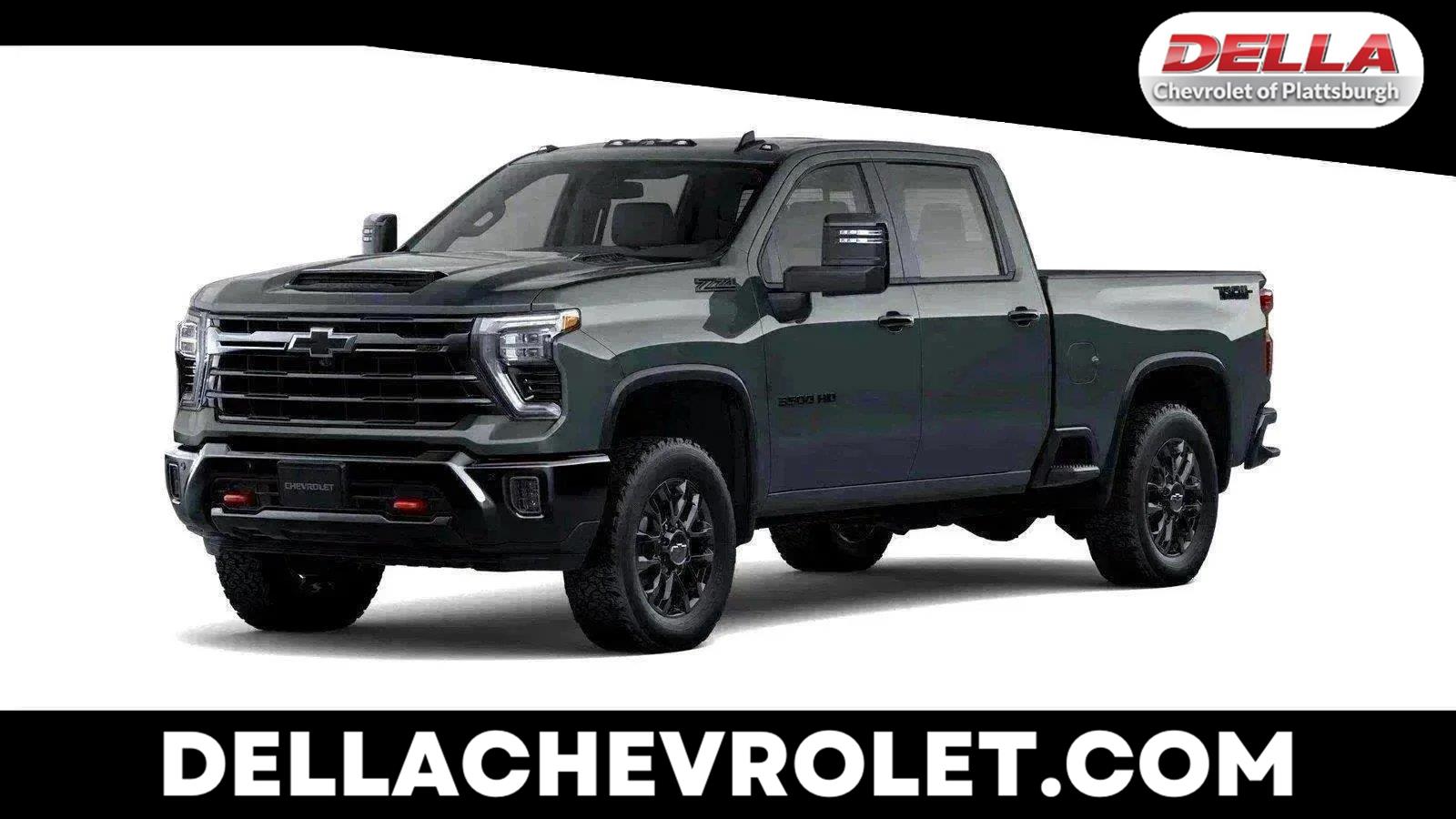 Cypress Gray 2026 Chevrolet Silverado 3500HD Pickup Truck Four-Wheel Drive Automatic
