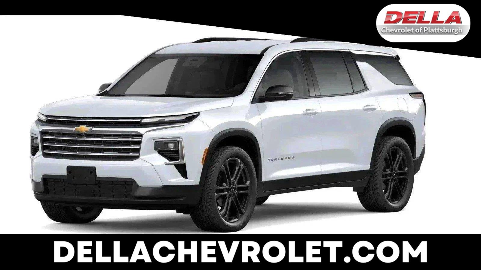 Summit White 2027 Chevrolet Traverse SUV / Crossover Four-Wheel Drive 8-Speed Automatic