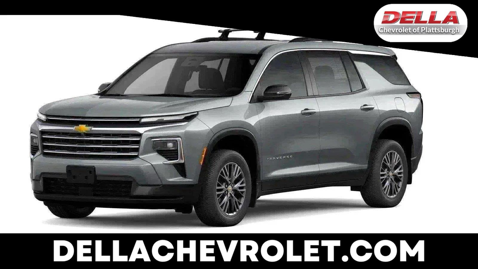 Sterling Gray Metallic 2026 Chevrolet Traverse SUV / Crossover Four-Wheel Drive 8-Speed Automatic