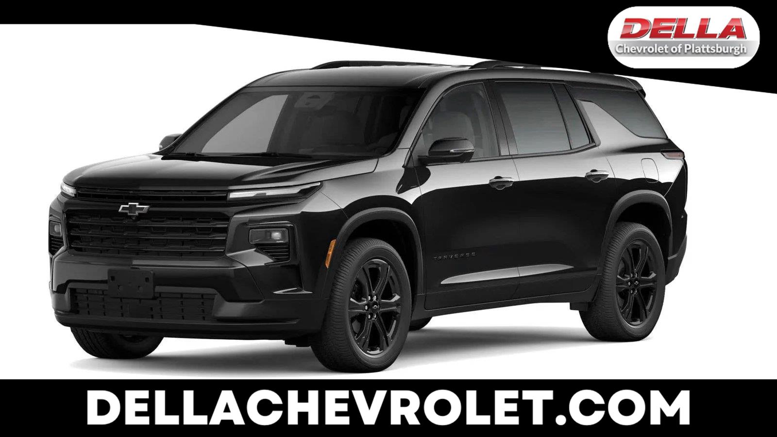 Mosaic Black Metallic 2027 Chevrolet Traverse SUV / Crossover Four-Wheel Drive 8-Speed Automatic