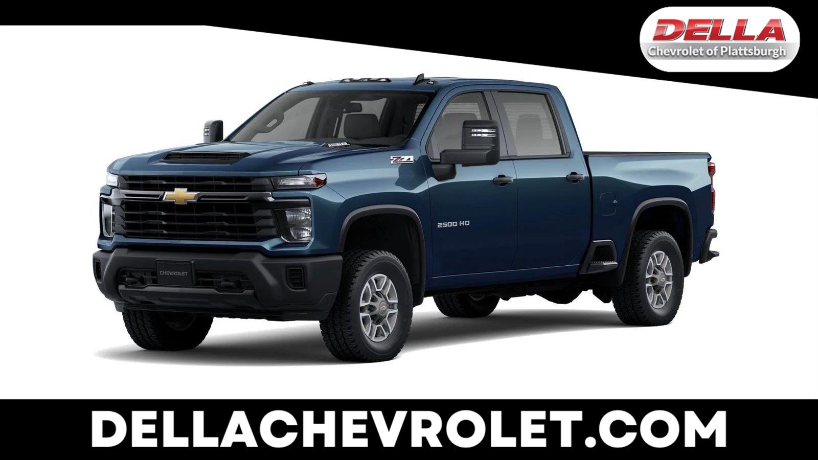 Lakeshore Blue Metallic 2026 Chevrolet Silverado 2500HD Pickup Truck Four-Wheel Drive Automatic