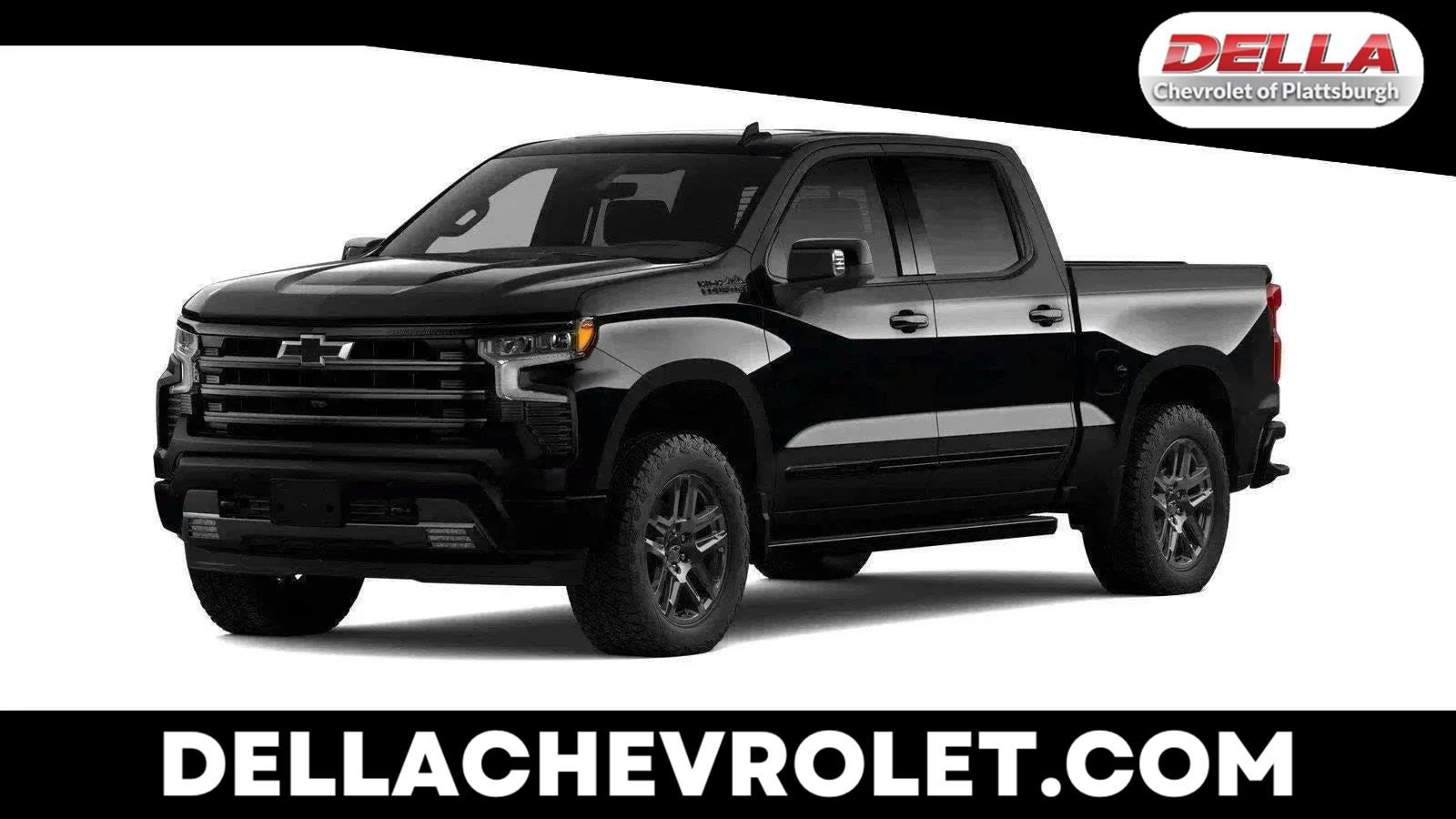 Black 2026 Chevrolet Silverado 1500 Pickup Truck Four-Wheel Drive Automatic