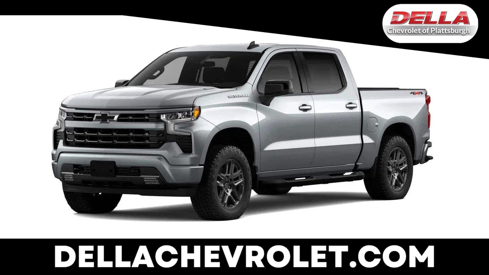 Sterling Gray Metallic 2026 Chevrolet Silverado 1500 Pickup Truck Four-Wheel Drive 8-Speed Automatic