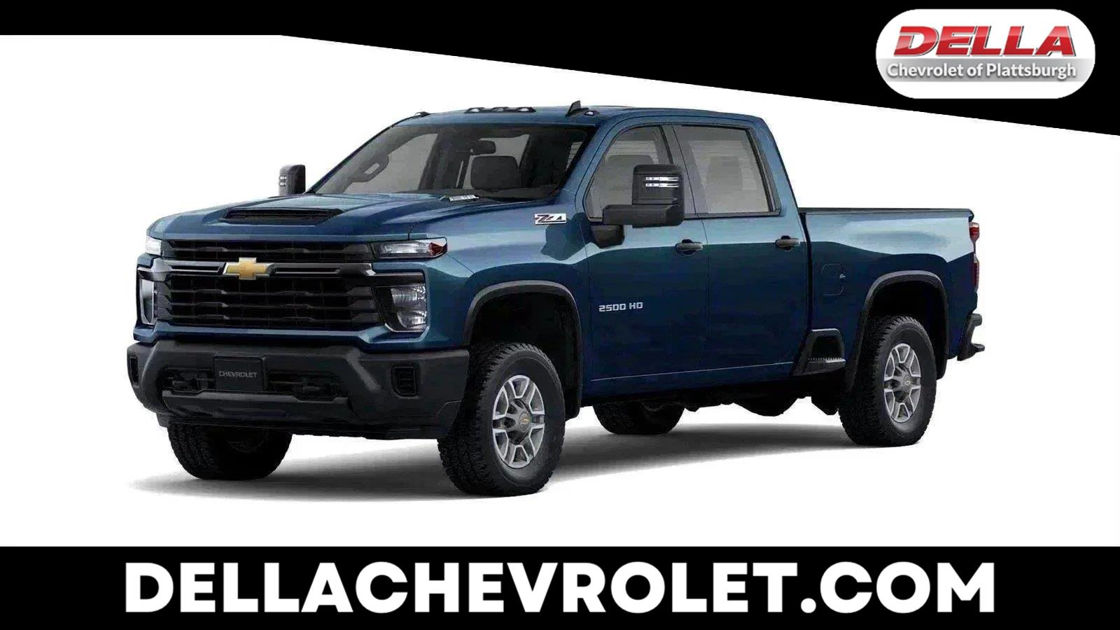 Lakeshore Blue Metallic 2026 Chevrolet Silverado 2500HD Pickup Truck Four-Wheel Drive Automatic