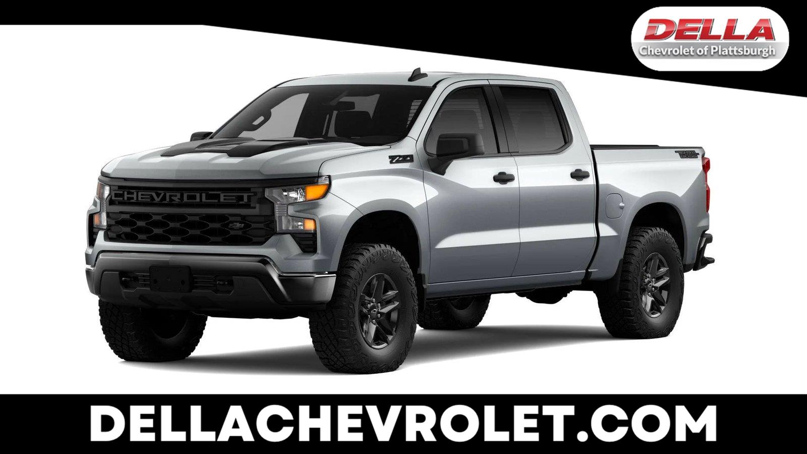 Sterling Gray Metallic 2026 Chevrolet Silverado 1500 Pickup Truck Four-Wheel Drive Automatic