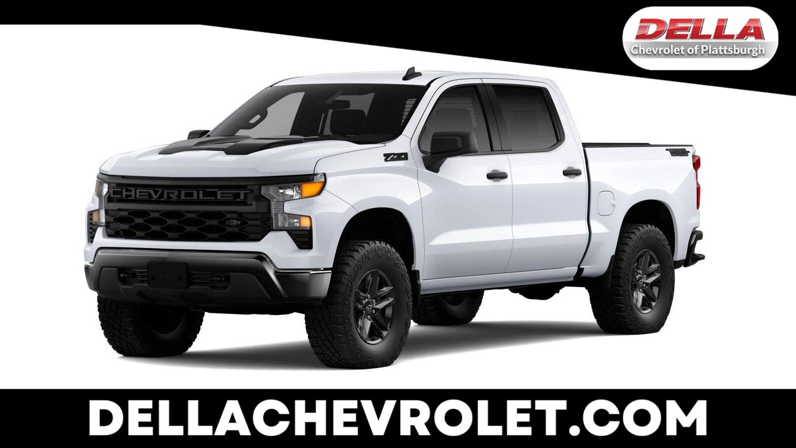 Summit White 2026 Chevrolet Silverado 1500 Pickup Truck Four-Wheel Drive Automatic